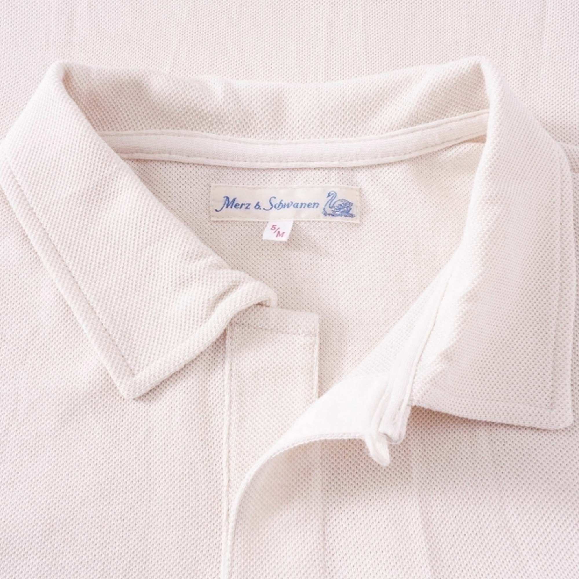 Merz b Schwanen Pocket Polo Shirt - White