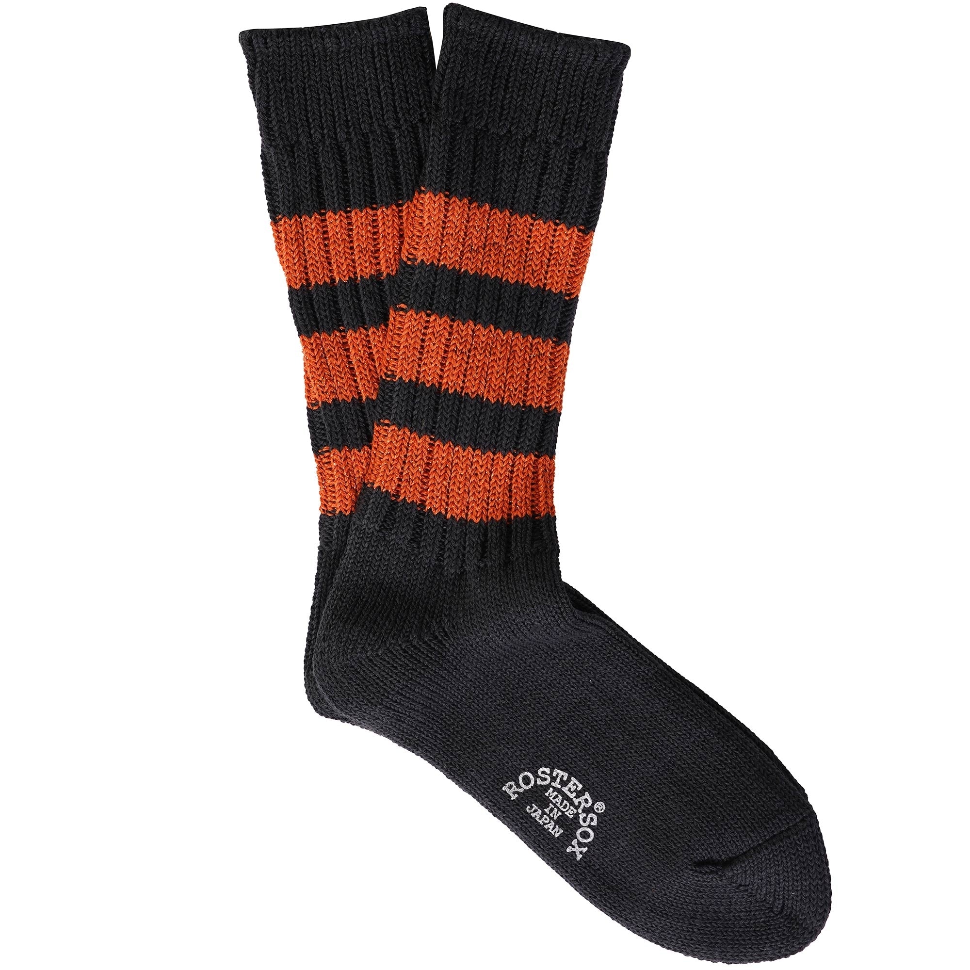 Rostersox Boston Socks - Orange/Black