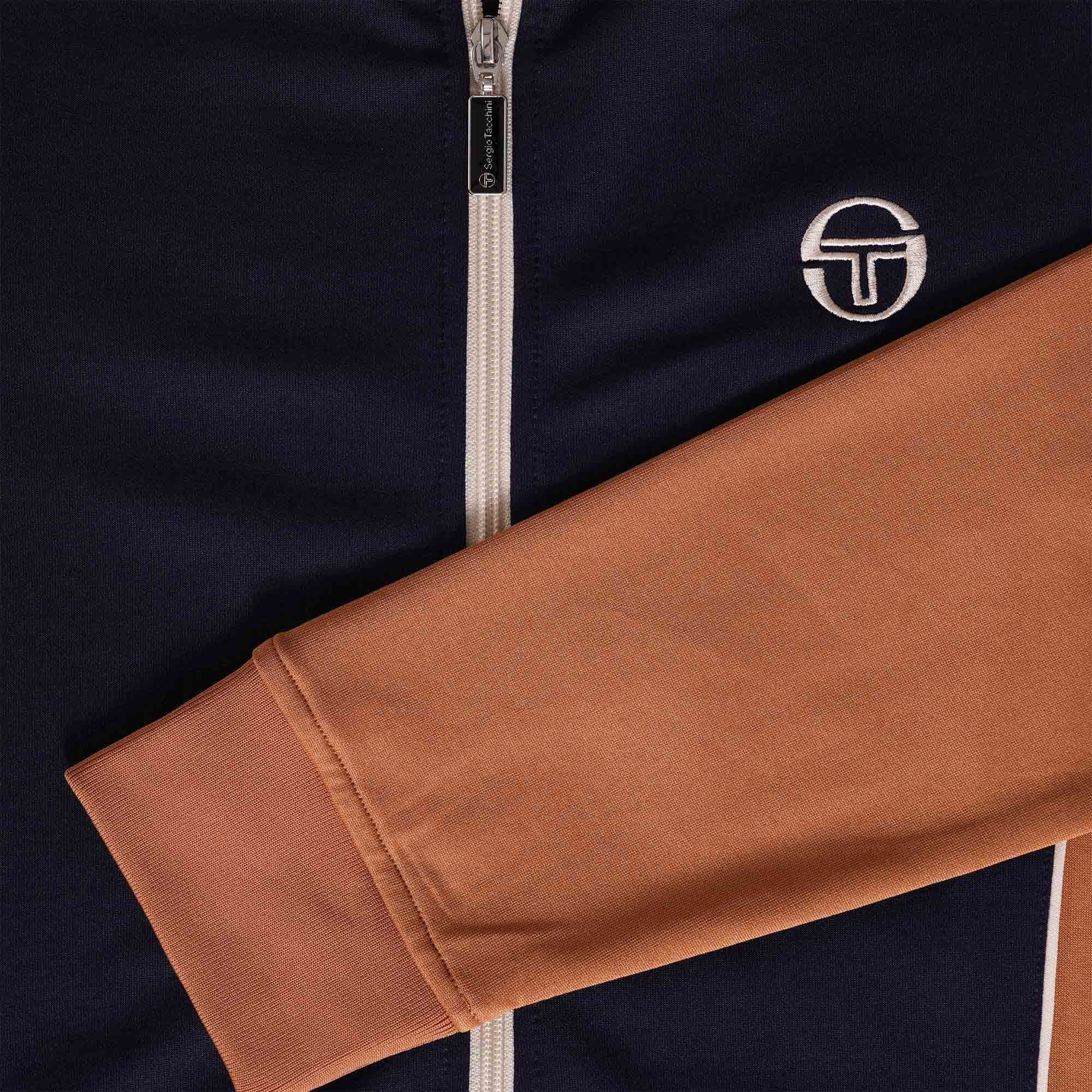 Sergio Tacchini Scirocco Track Top - Maritime Blue/Almond
