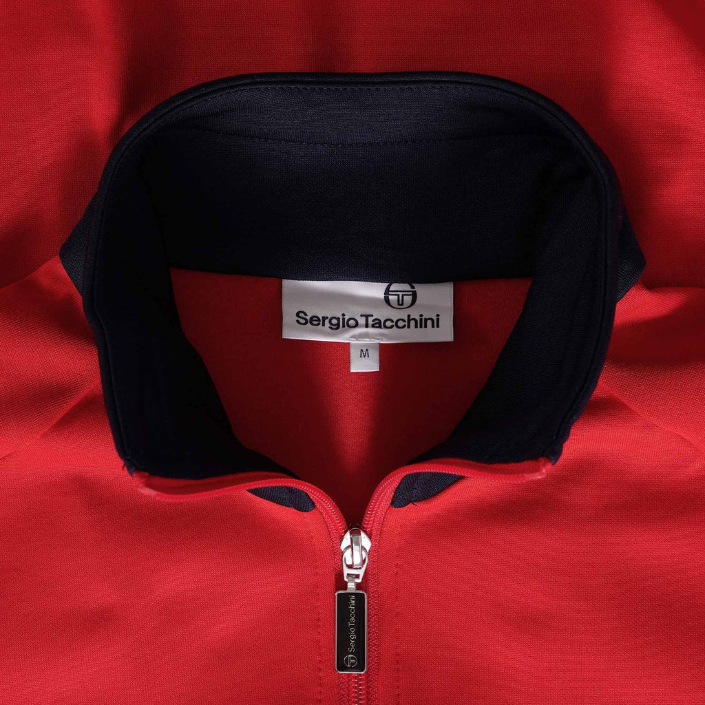 Sergio Tacchini Dallas Track Top - Adrenaline Rush/White
