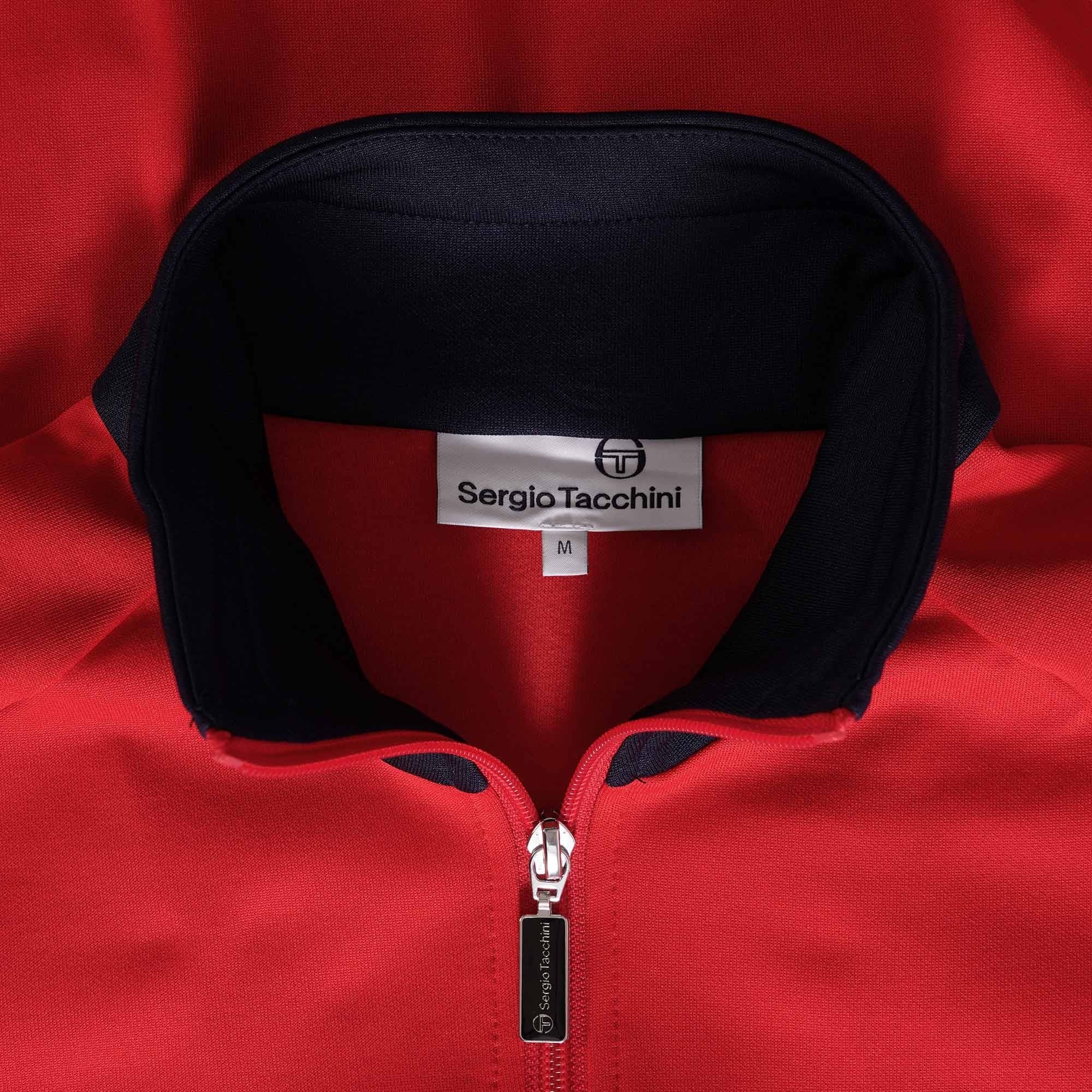 Sergio Tacchini Dallas Track Top - Adrenaline Rush/White