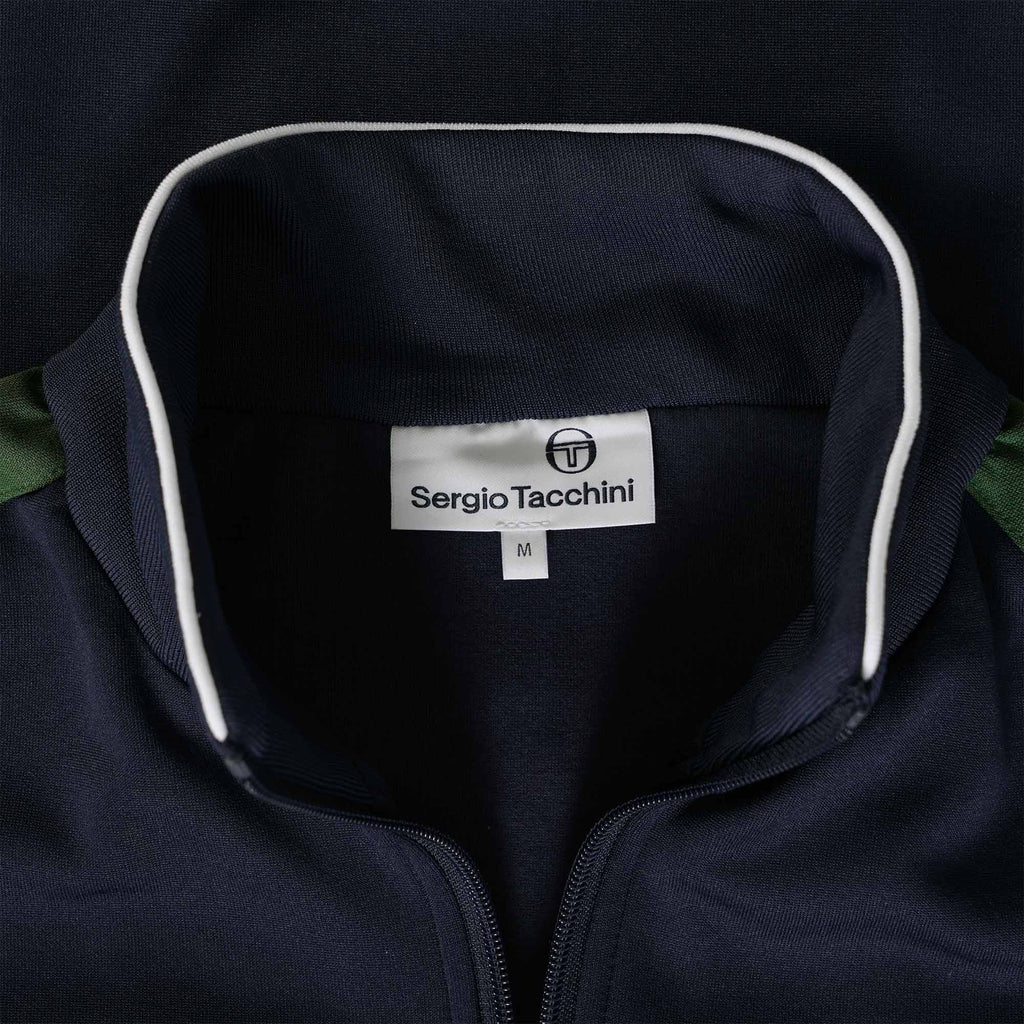 Sergio Tacchini Orion Track Top - Maritime Blue/Dark Green