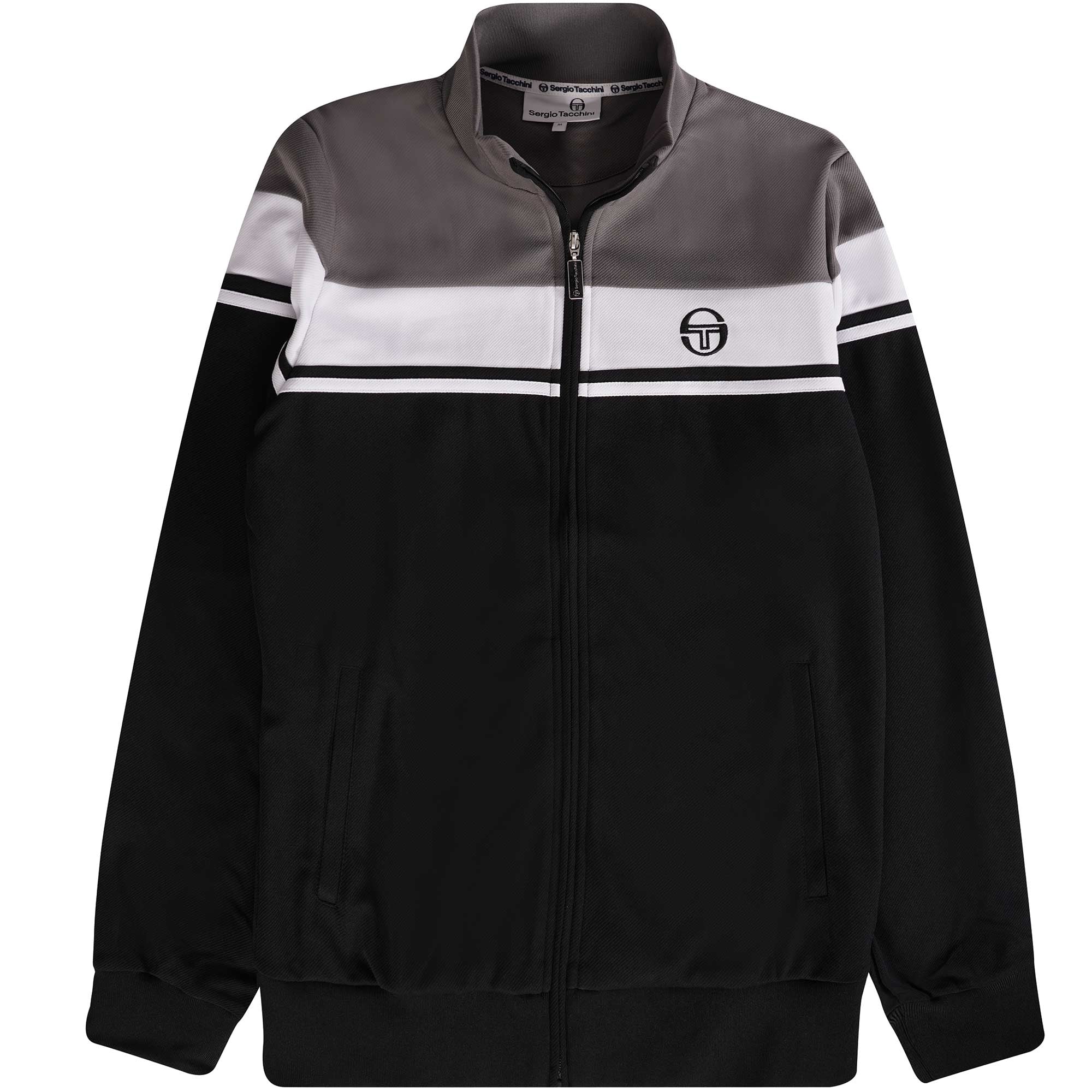 Sergio Tacchini Damarindo Track Top - Black/White