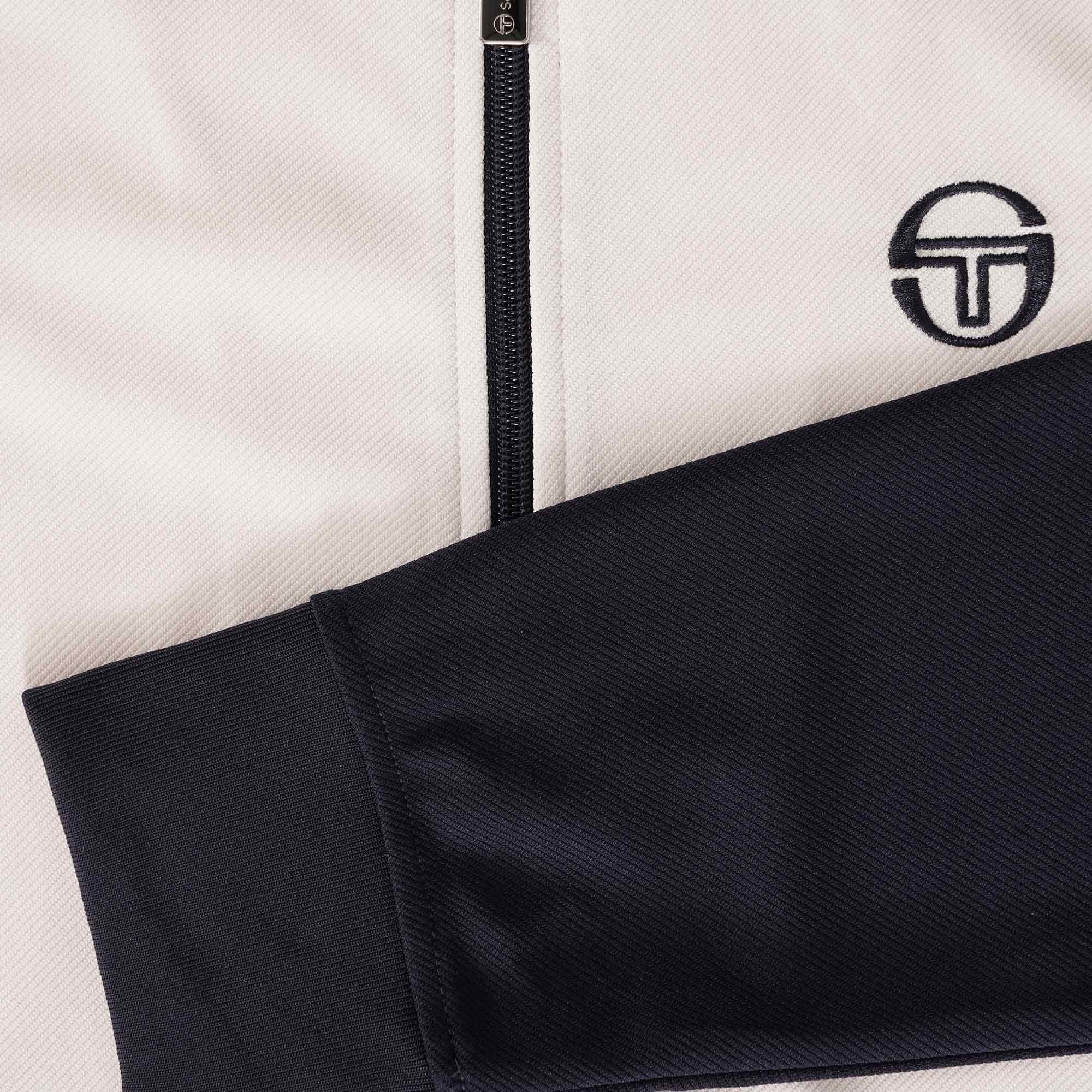 Sergio Tacchini Verdi Track Top - Buttercream/Maritime Blue