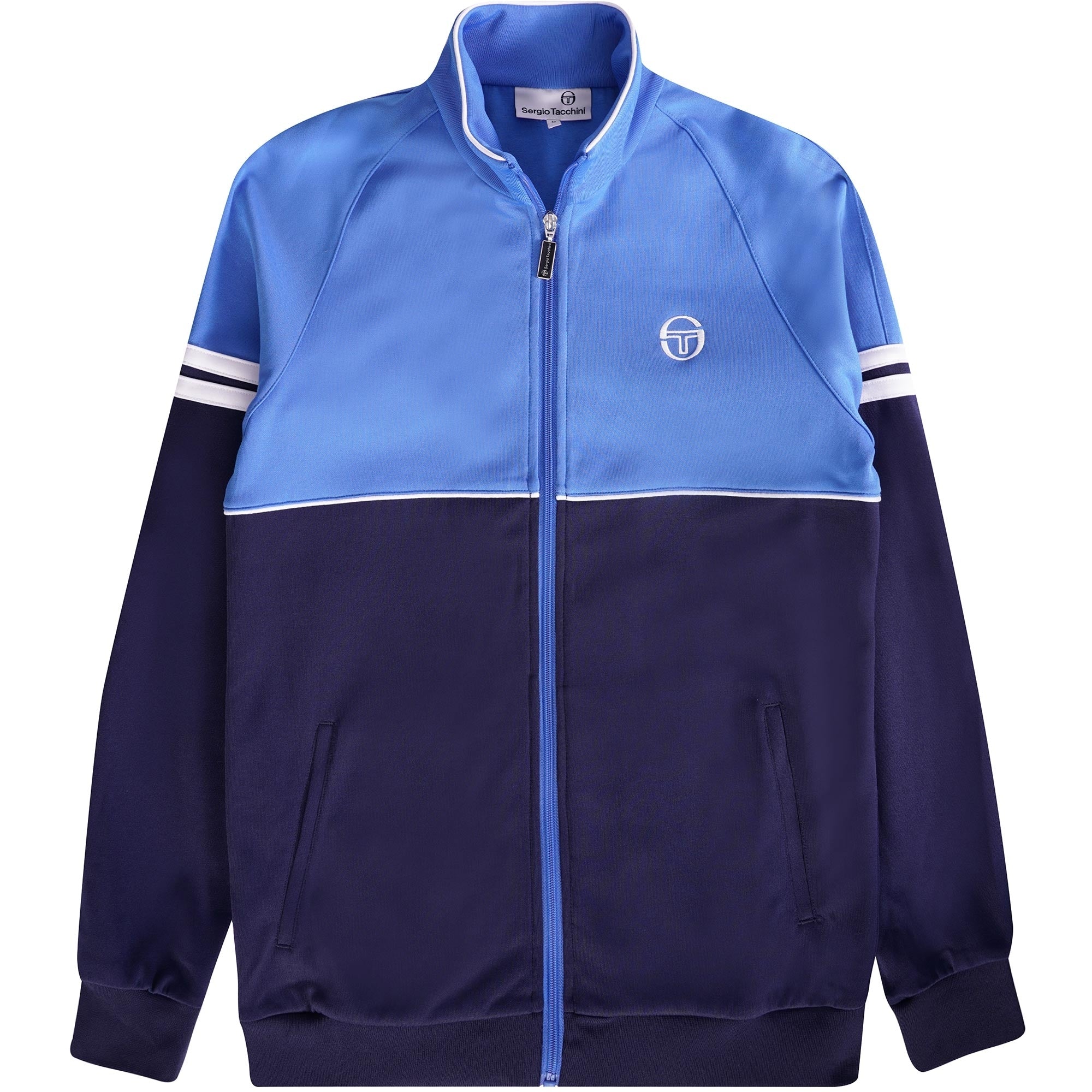 Sergio Tacchini Orion Track Top - Maritime Blue/Vallarta Blue