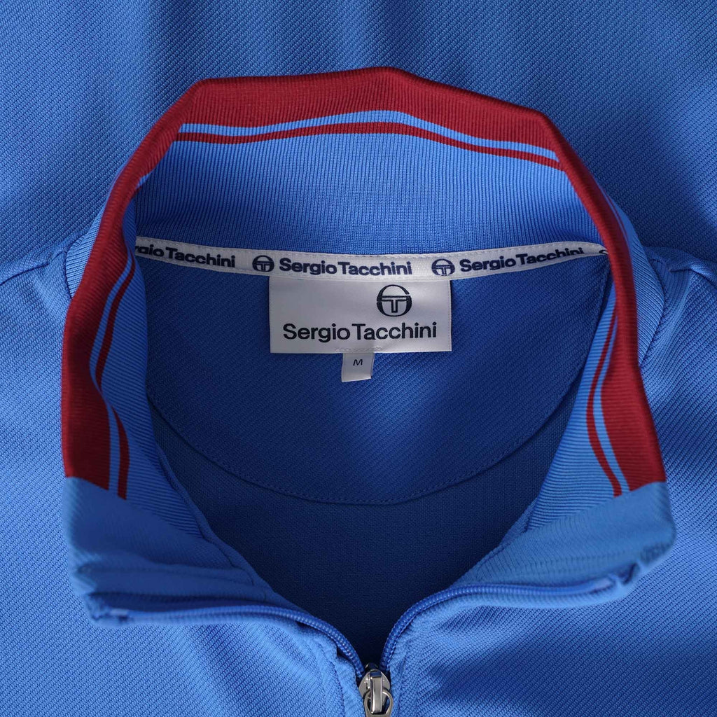 Sergio Tacchini Damarindo Track Top - Vallarta Blue/Merlot