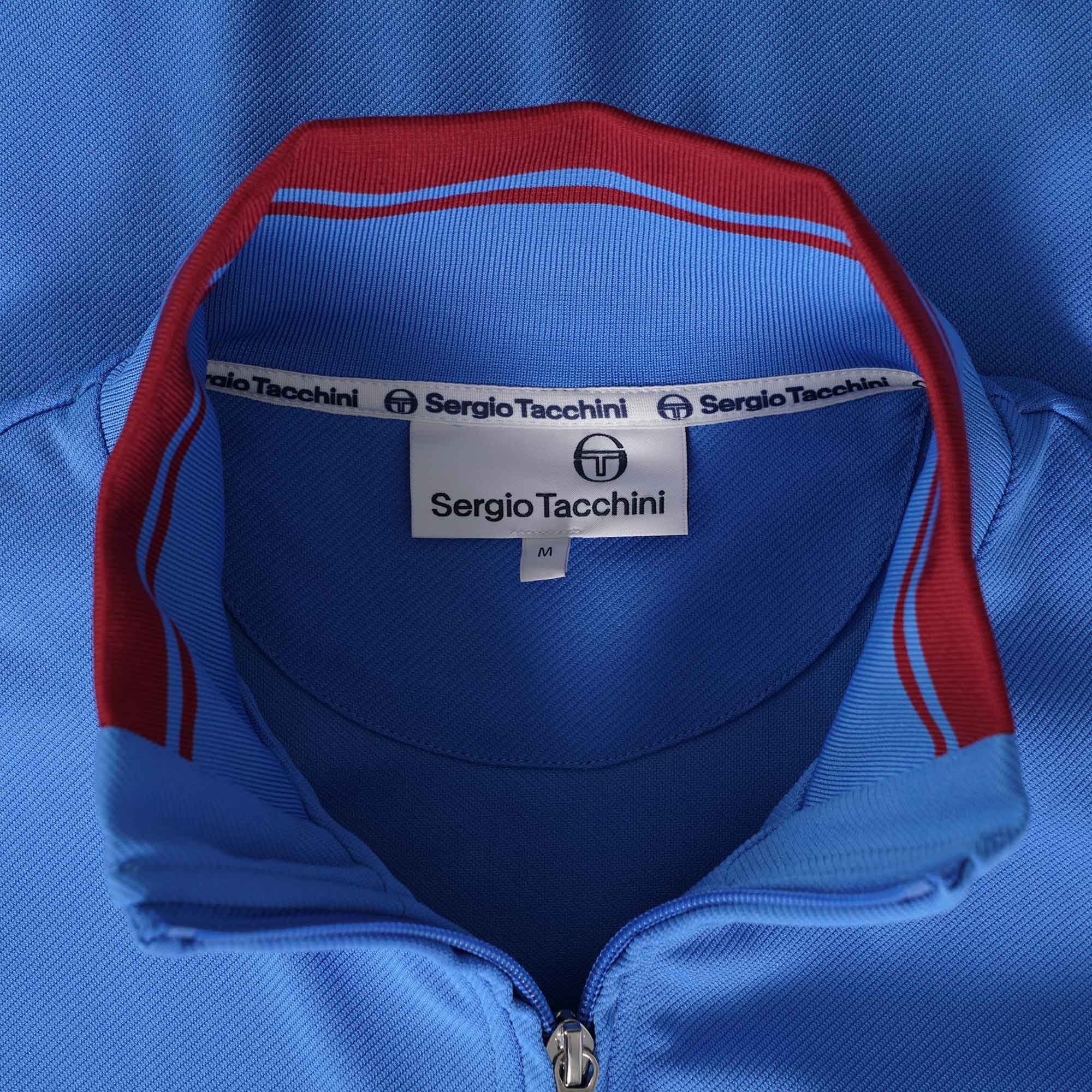 Sergio Tacchini Damarindo Track Top - Vallarta Blue/Merlot