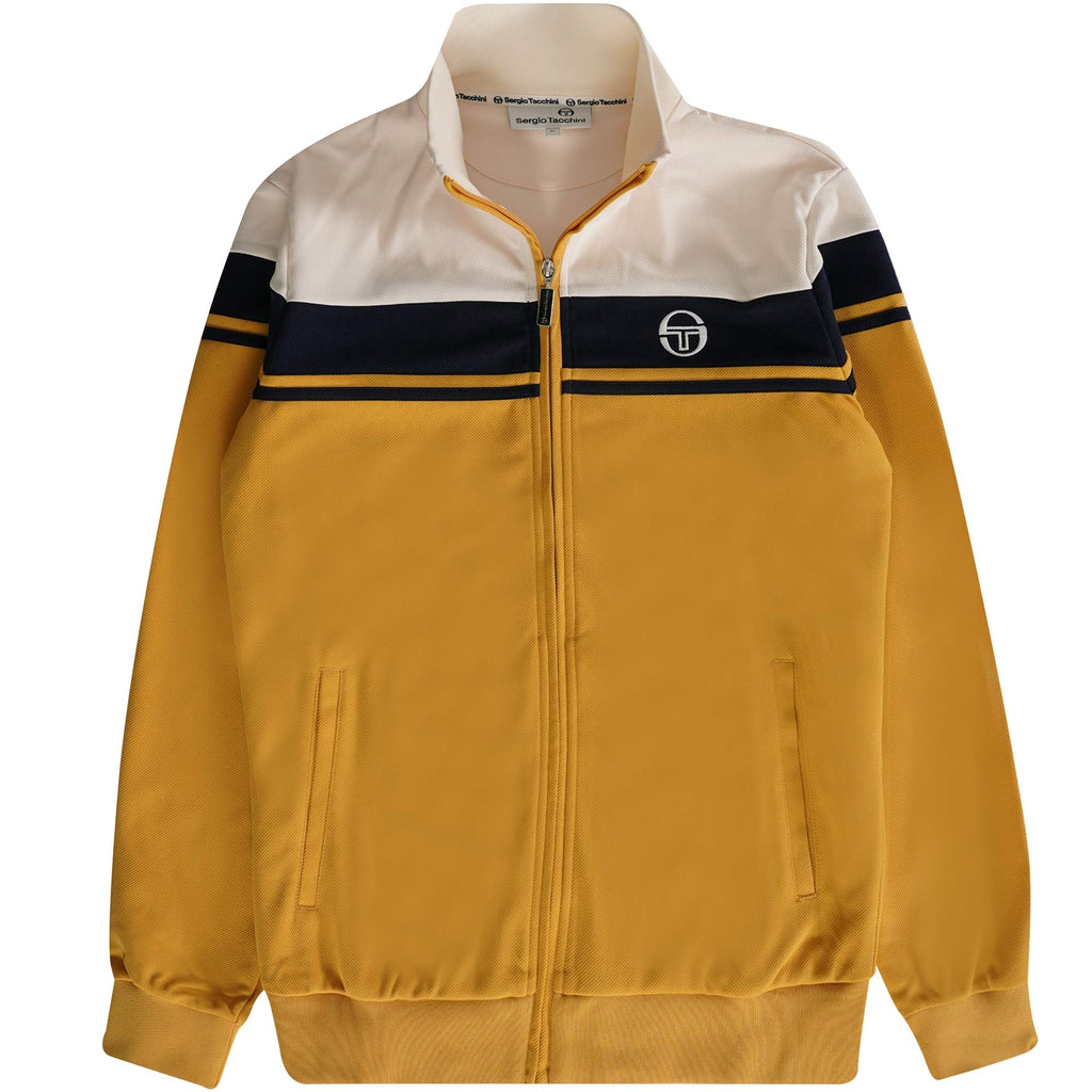 Sergio Tacchini Damarindo Track Top - Golden Spice/Maritime Blue