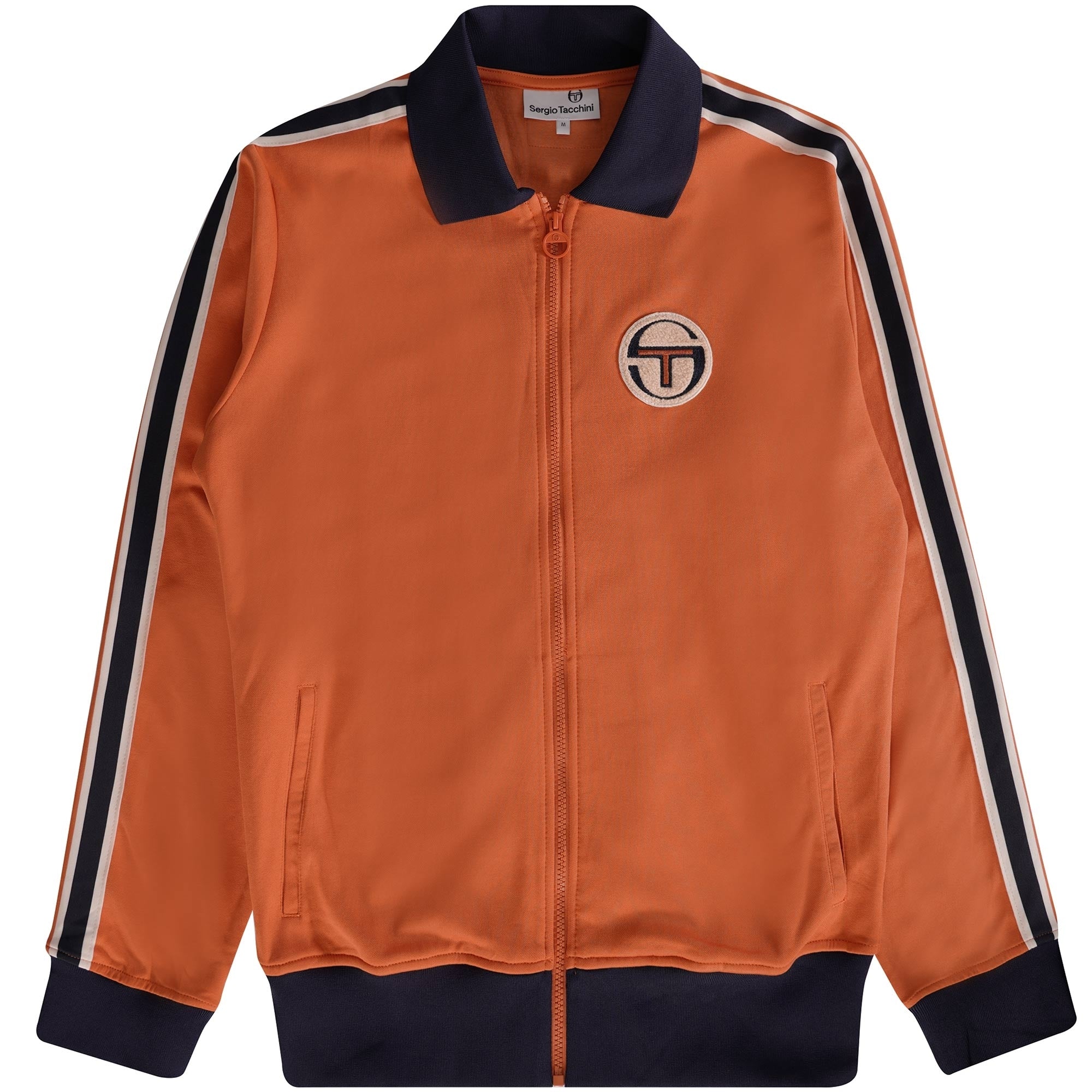 Sergio Tacchini Monte Track Top - Apricot Orange