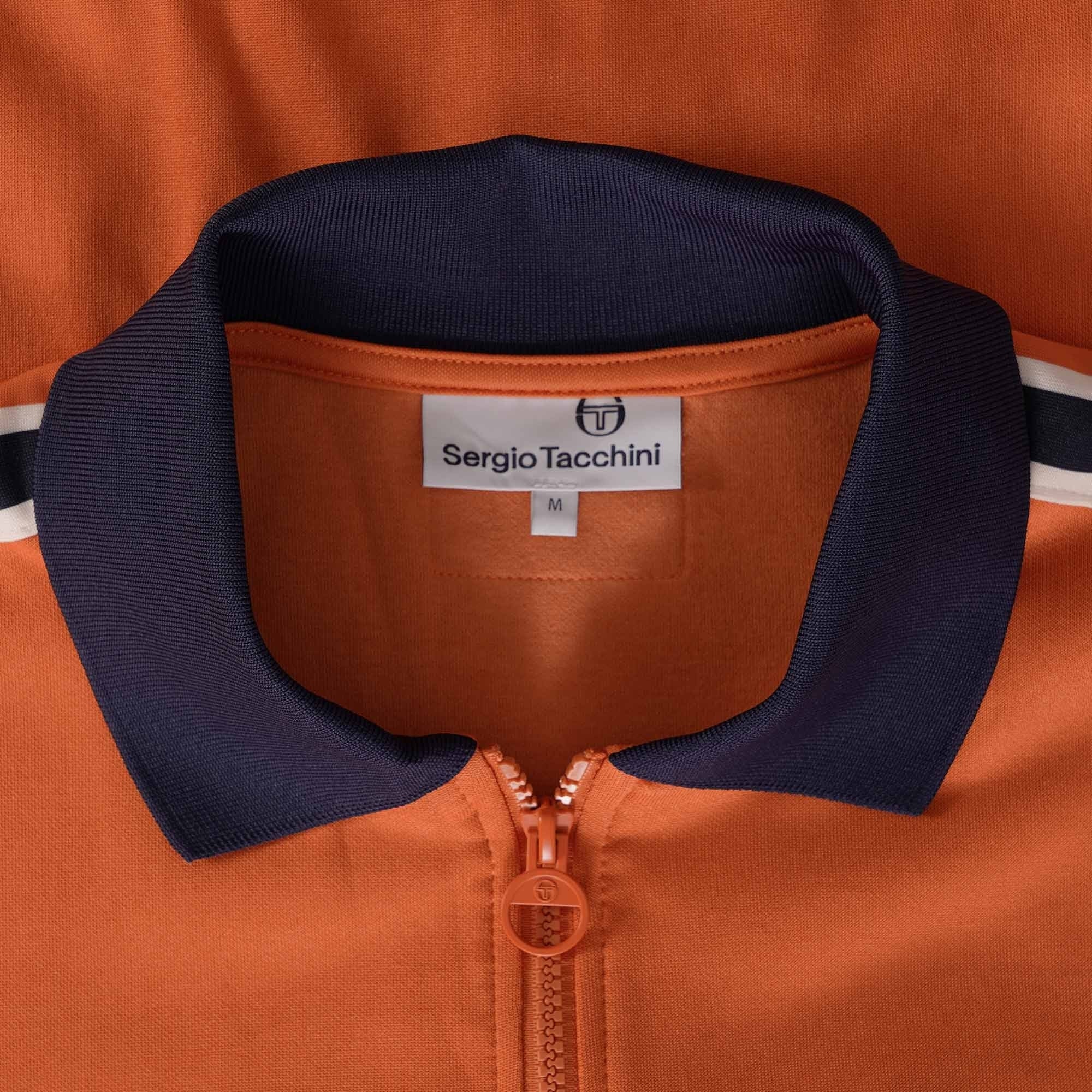 Sergio Tacchini Monte Track Top - Apricot Orange