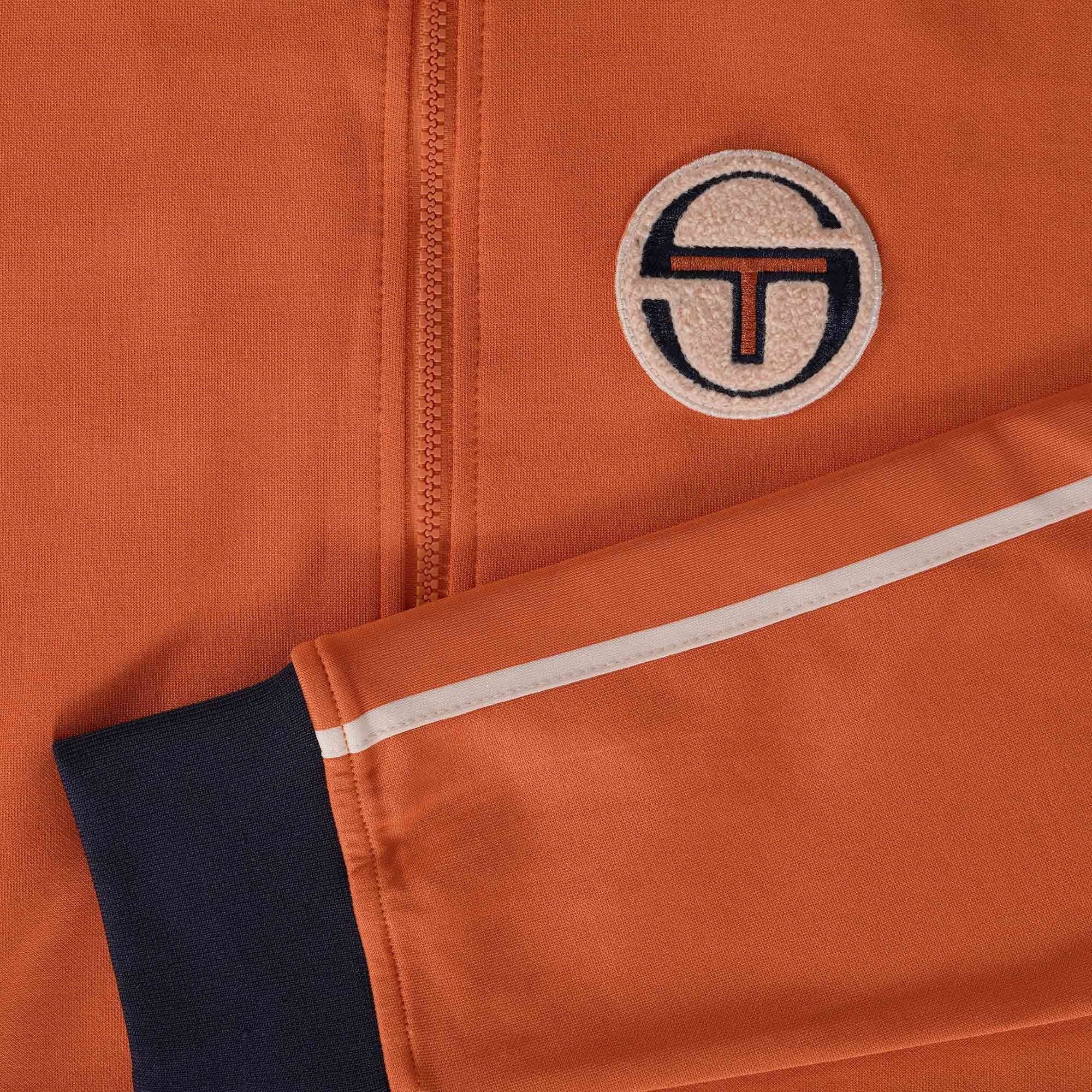 Sergio Tacchini Monte Track Top - Apricot Orange