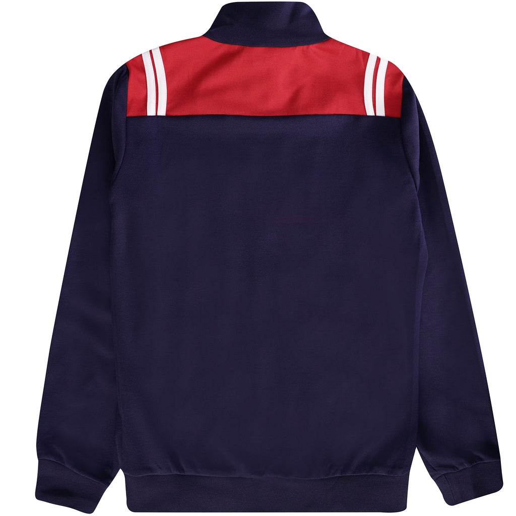 Sergio Tacchini Ice Cap Track Top - Maritime Blue/Adrenaline Rush