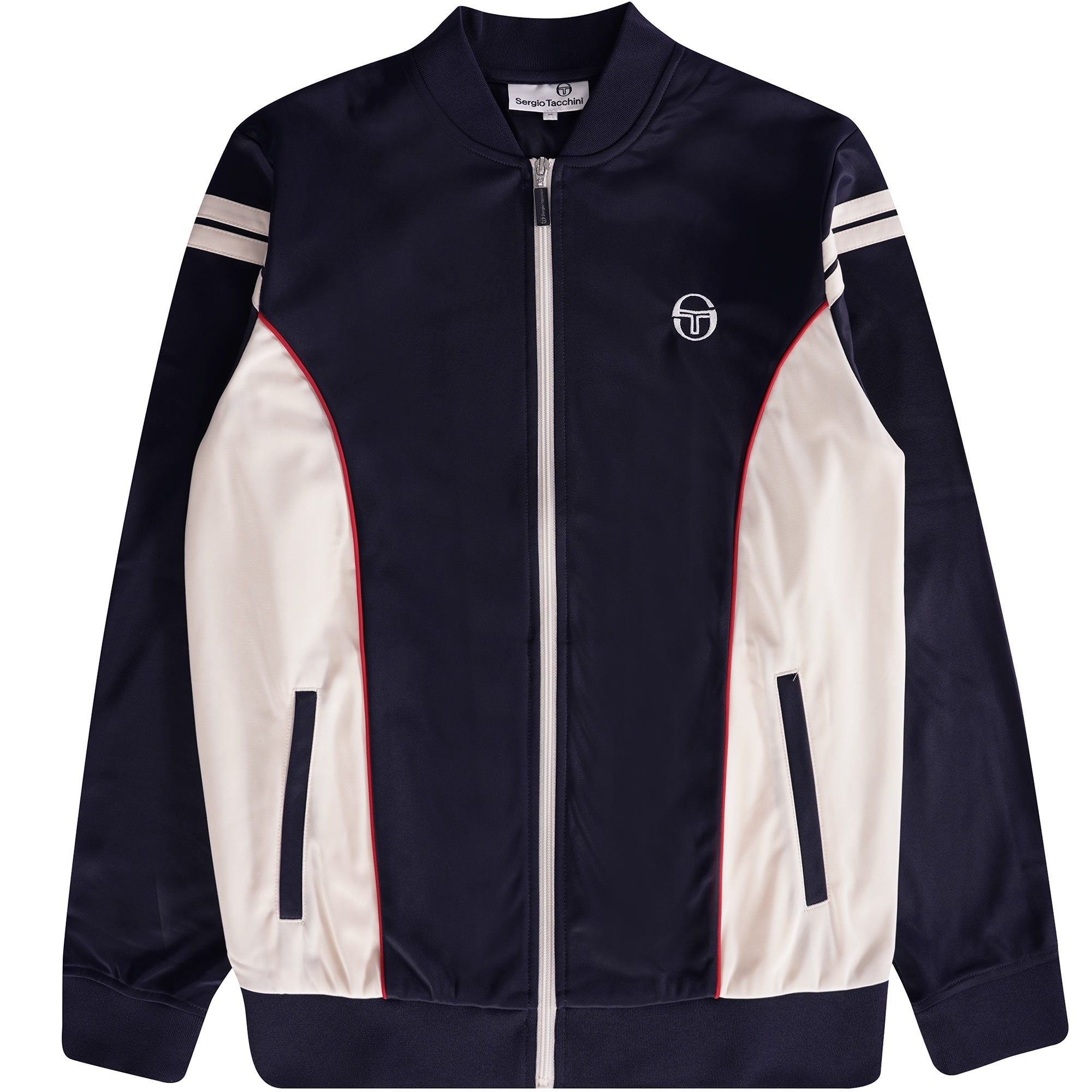 Sergio Tacchini New Iceberg Track Top - Maritime Blue/Buttercream