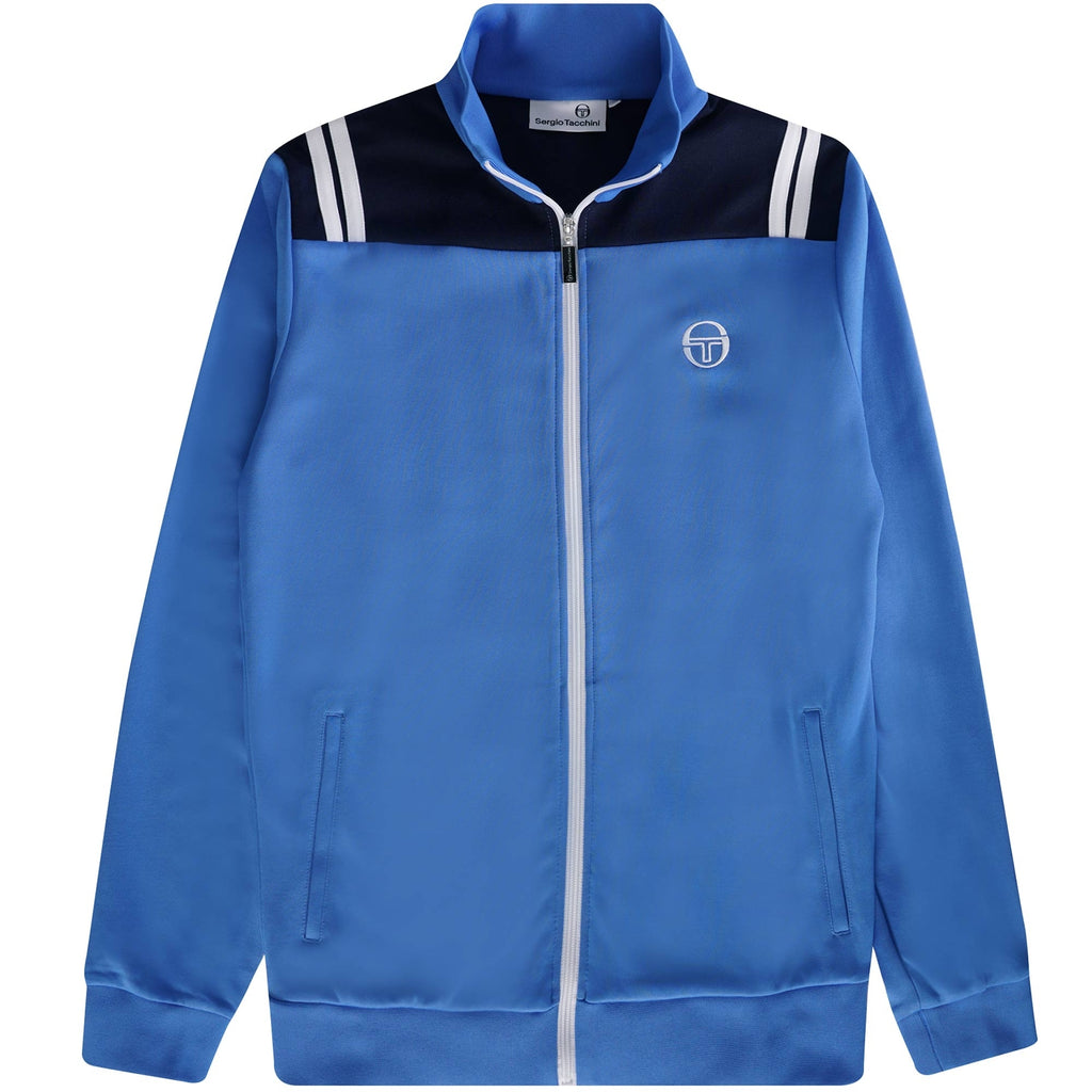 Sergio Tacchini Ice Cap Track Top - Vallarta Blue/Maritime Bleu