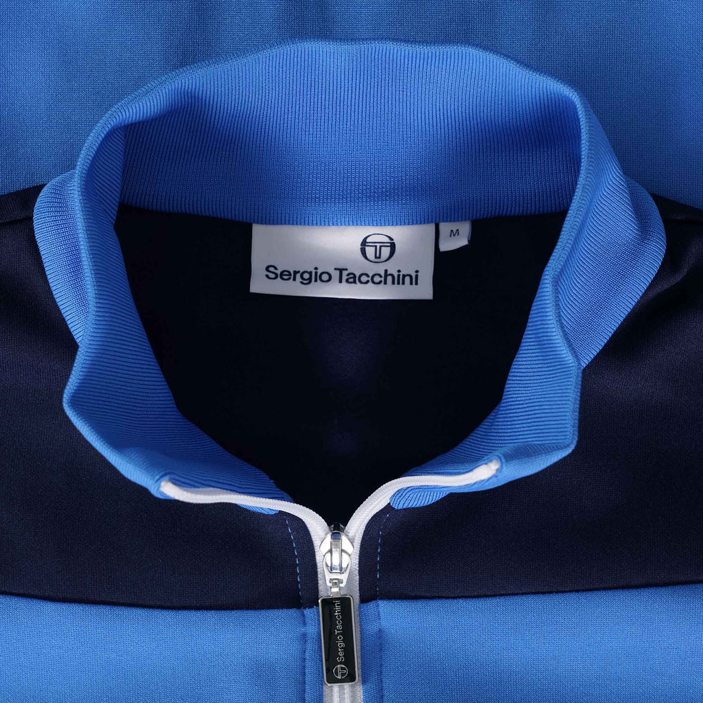 Sergio Tacchini Ice Cap Track Top - Vallarta Blue/Maritime Bleu
