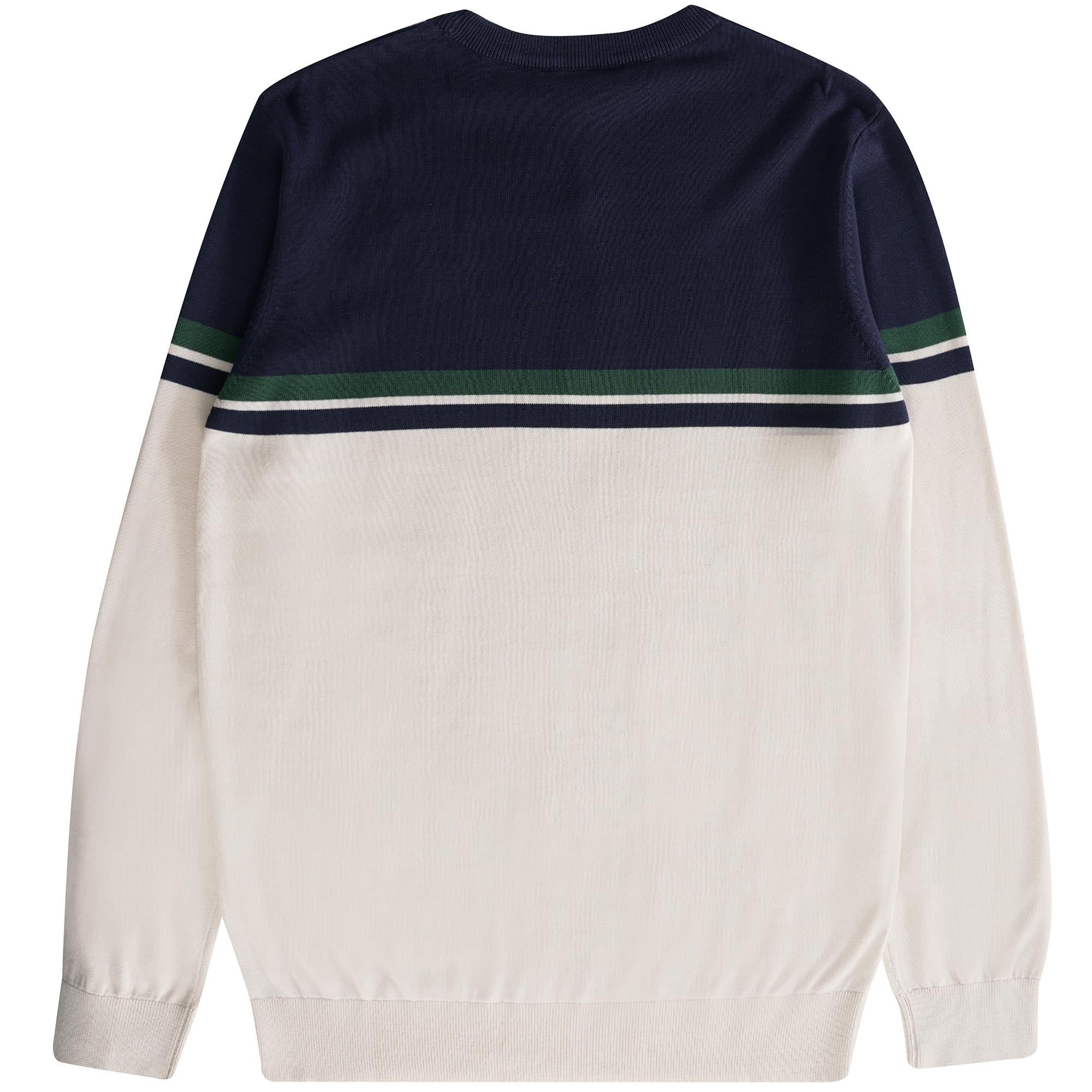Sergio Tacchini Brio Sweatshirt - Buttercream/Maritime Blue