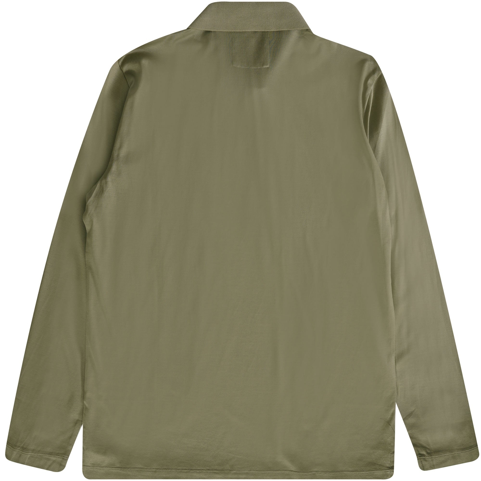 Emporio Armani Long Sleeve Polo Shirt - Savana
