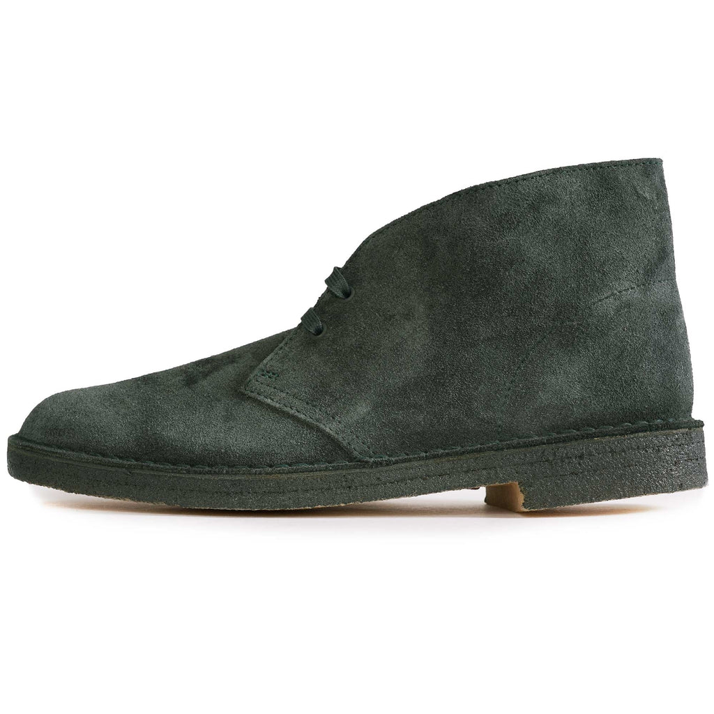 Clarks Originals Desert Boot - Dark Green Hairy