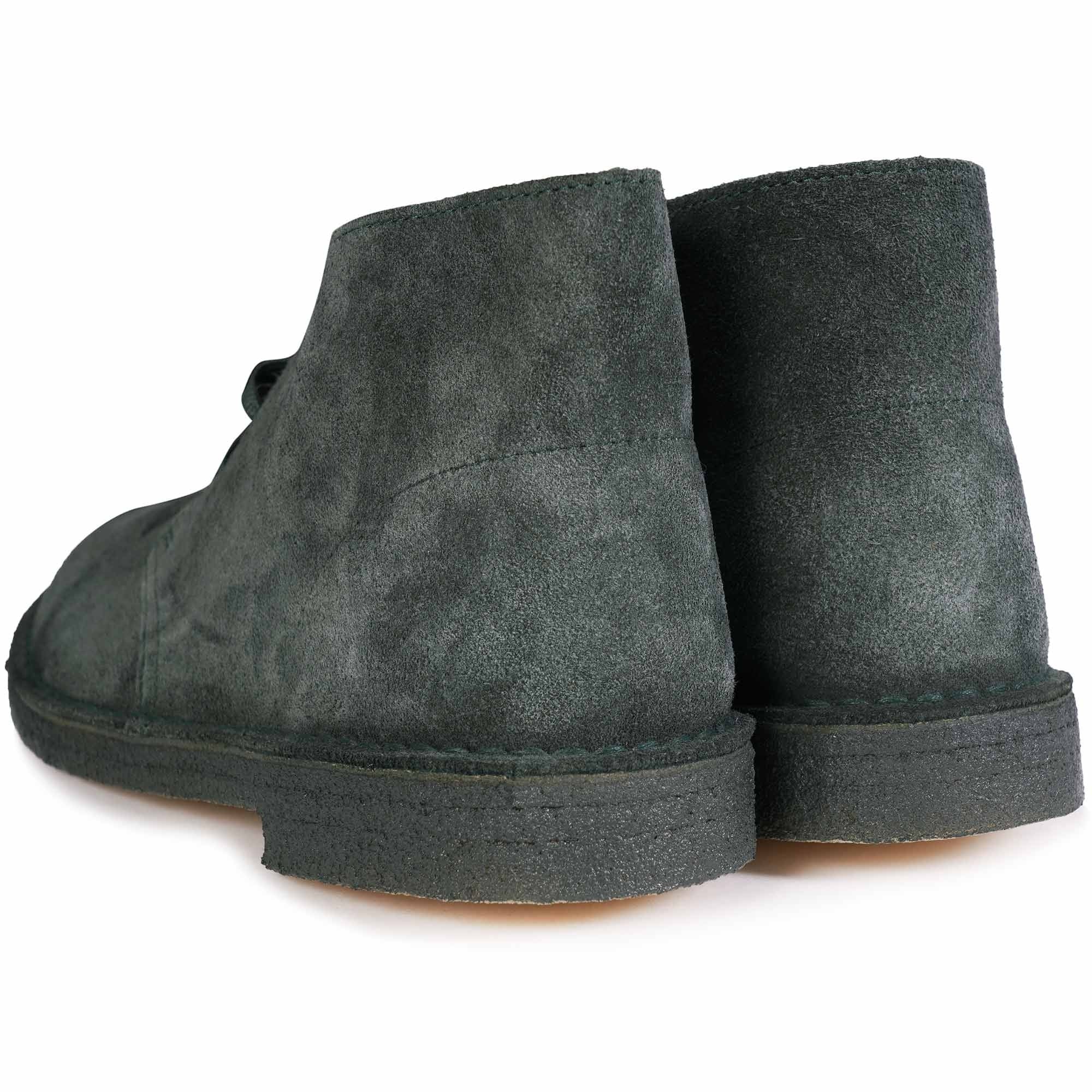 Clarks Originals Desert Boot - Dark Green Hairy