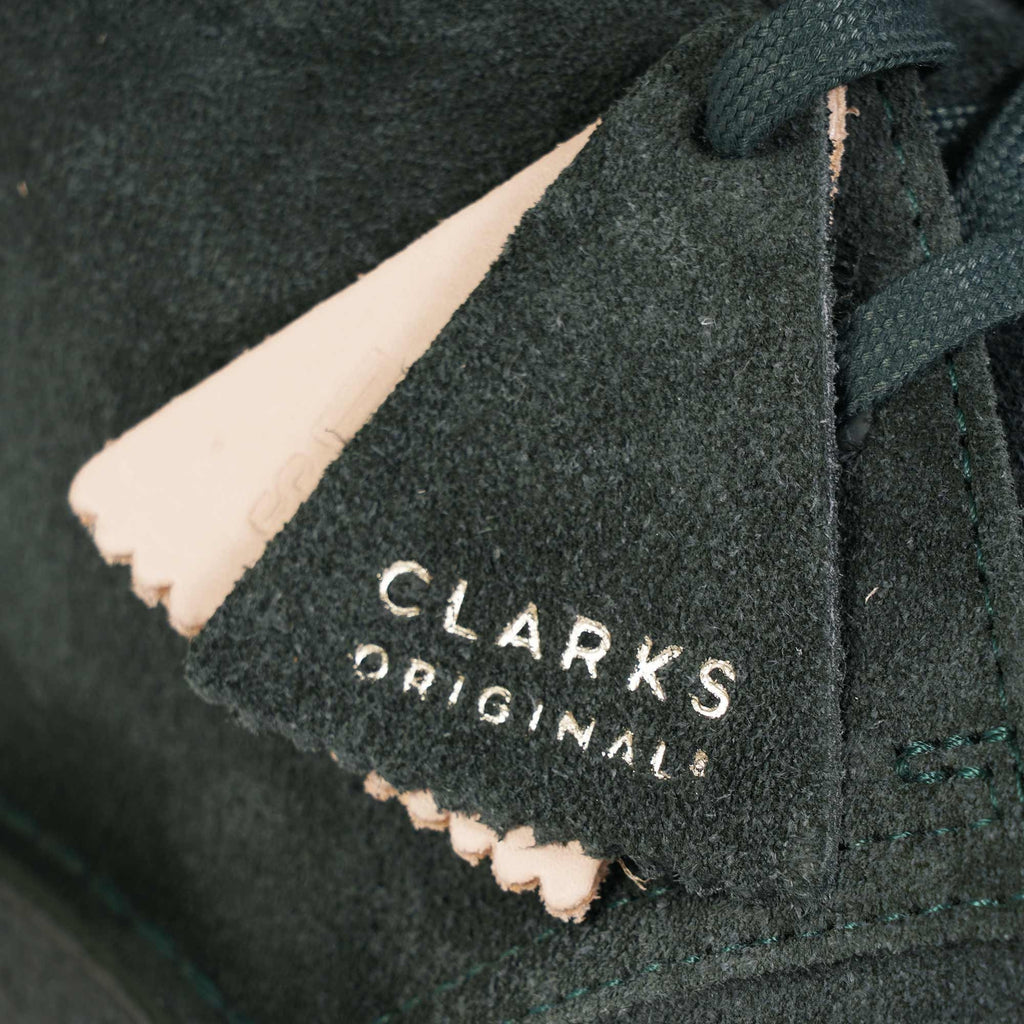 Clarks Originals Desert Boot - Dark Green Hairy