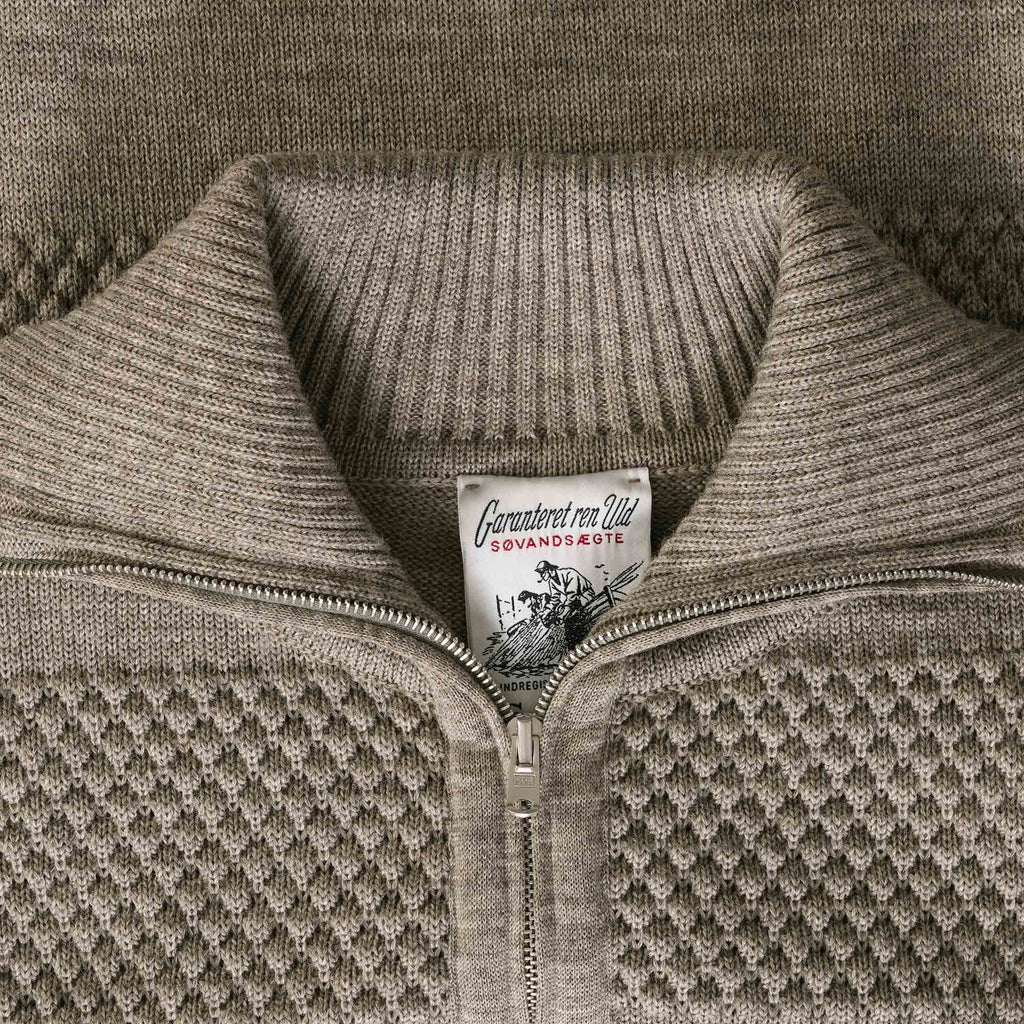 S.N.S Herning Fisherman Short Zip - Natural Greige