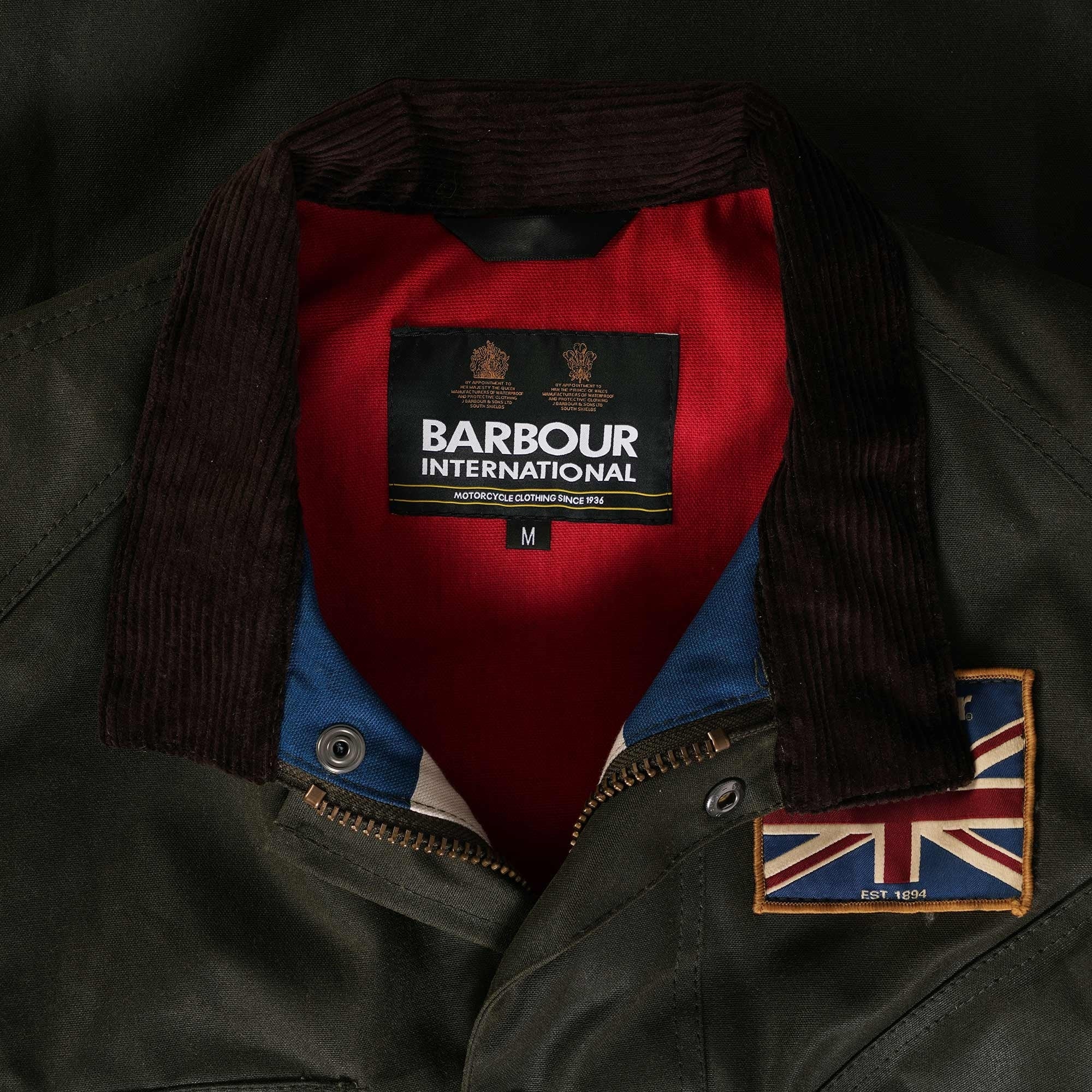 Barbour International Archive Stuarts Limited Edition Union Jack