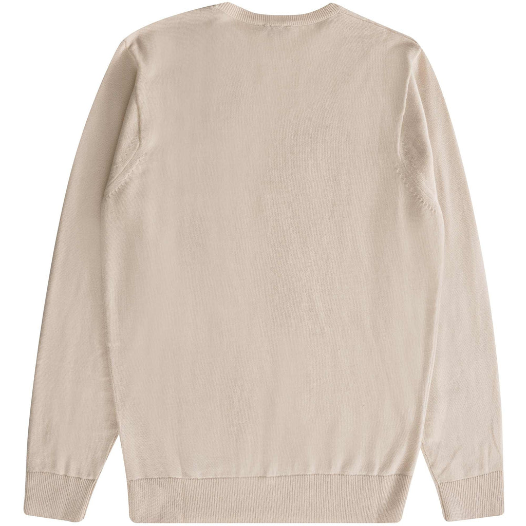 Gabicci Vintage Dirk Crew Neck Jumper - Cream
