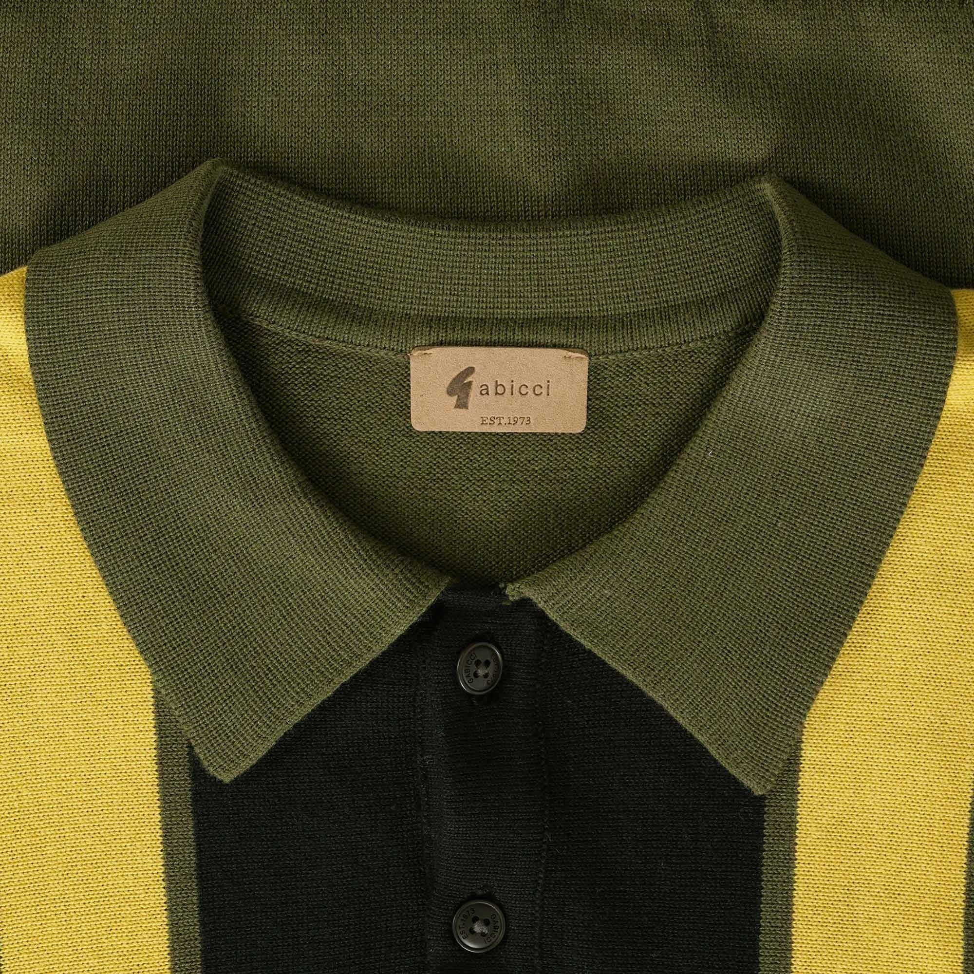 Gabicci Vintage Searle Polo Shirt - Olive