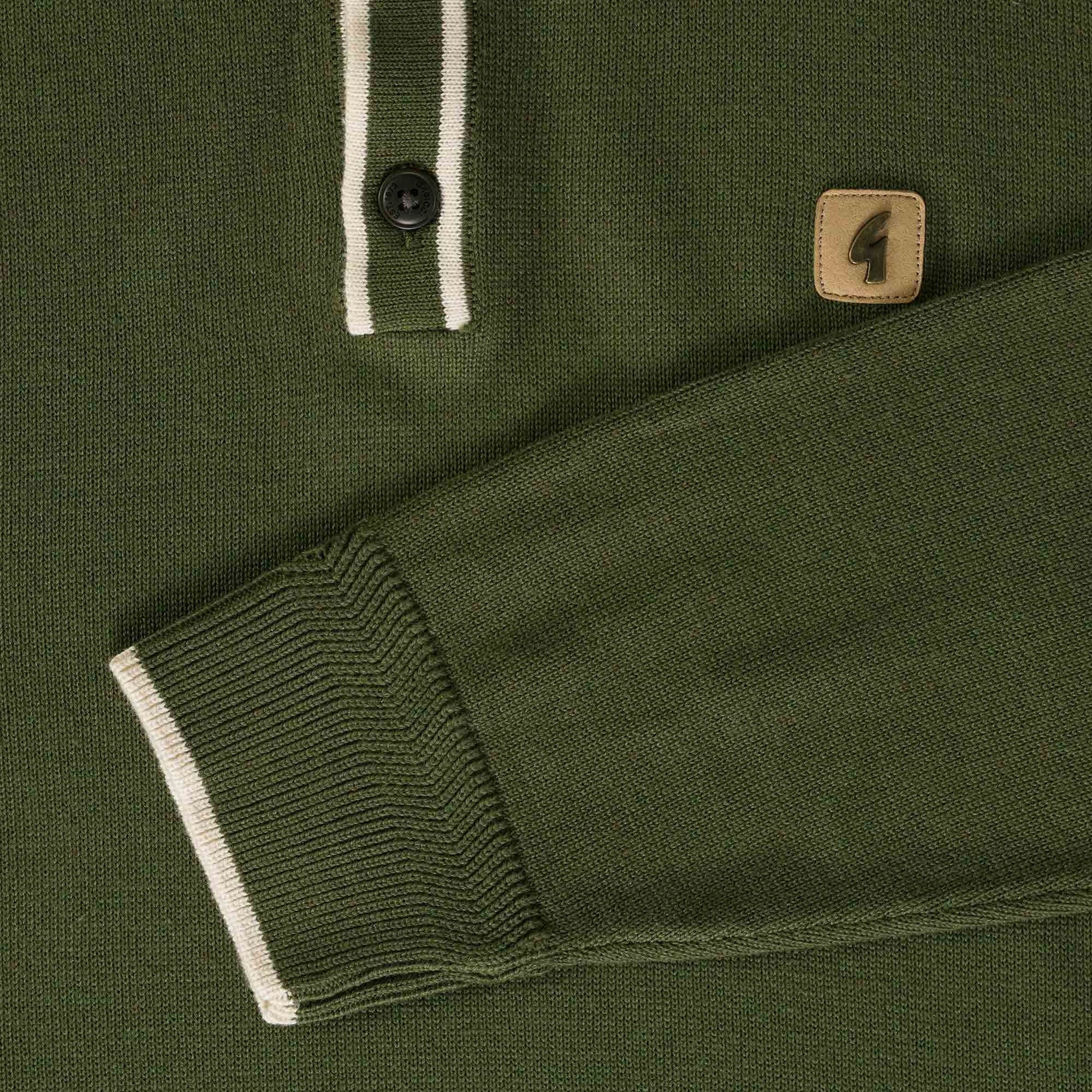 Gabicci Vintage Lineker Polo Shirt - Olivio