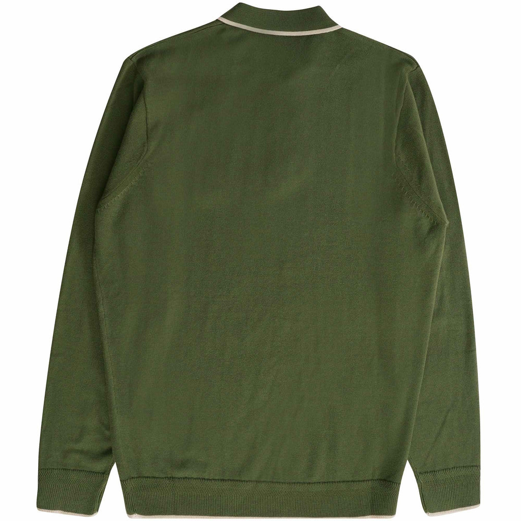 Gabicci Vintage Lineker Polo Shirt - Olivio