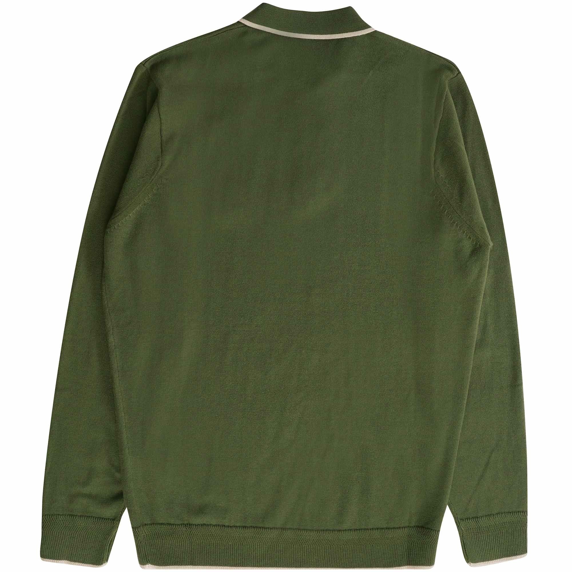 Gabicci Vintage Lineker Polo Shirt - Olivio