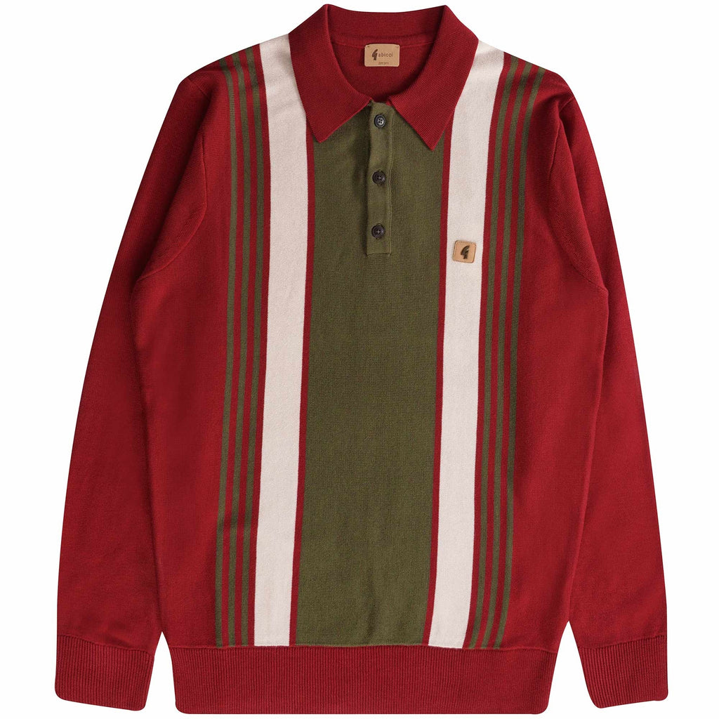 Gabicci Vintage Searle Polo Shirt - Rosso
