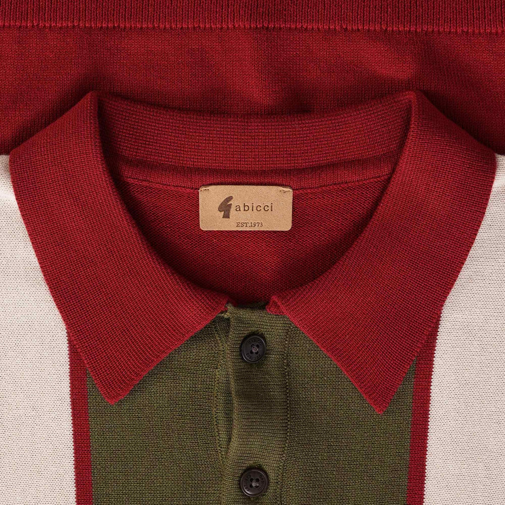 Gabicci Vintage Searle Polo Shirt - Rosso