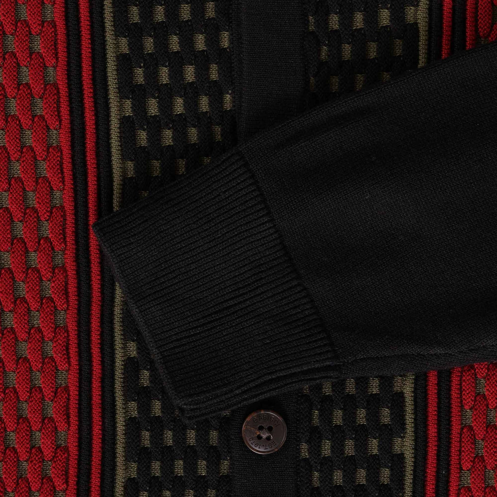 Gabicci Vintage Wishaw Knitted Polo Shirt - Black