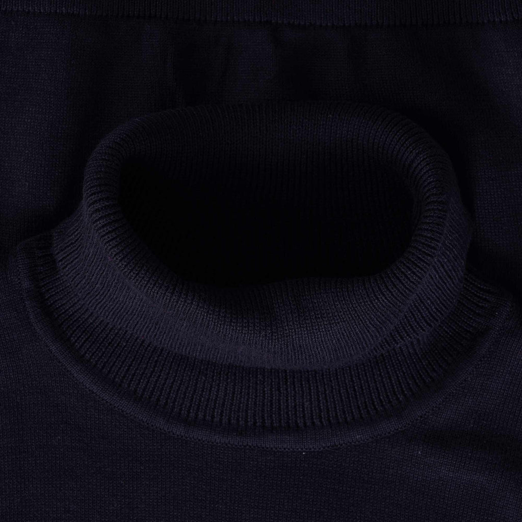 Gabicci Vintage Ricardo Roll Neck Jumper - Navy