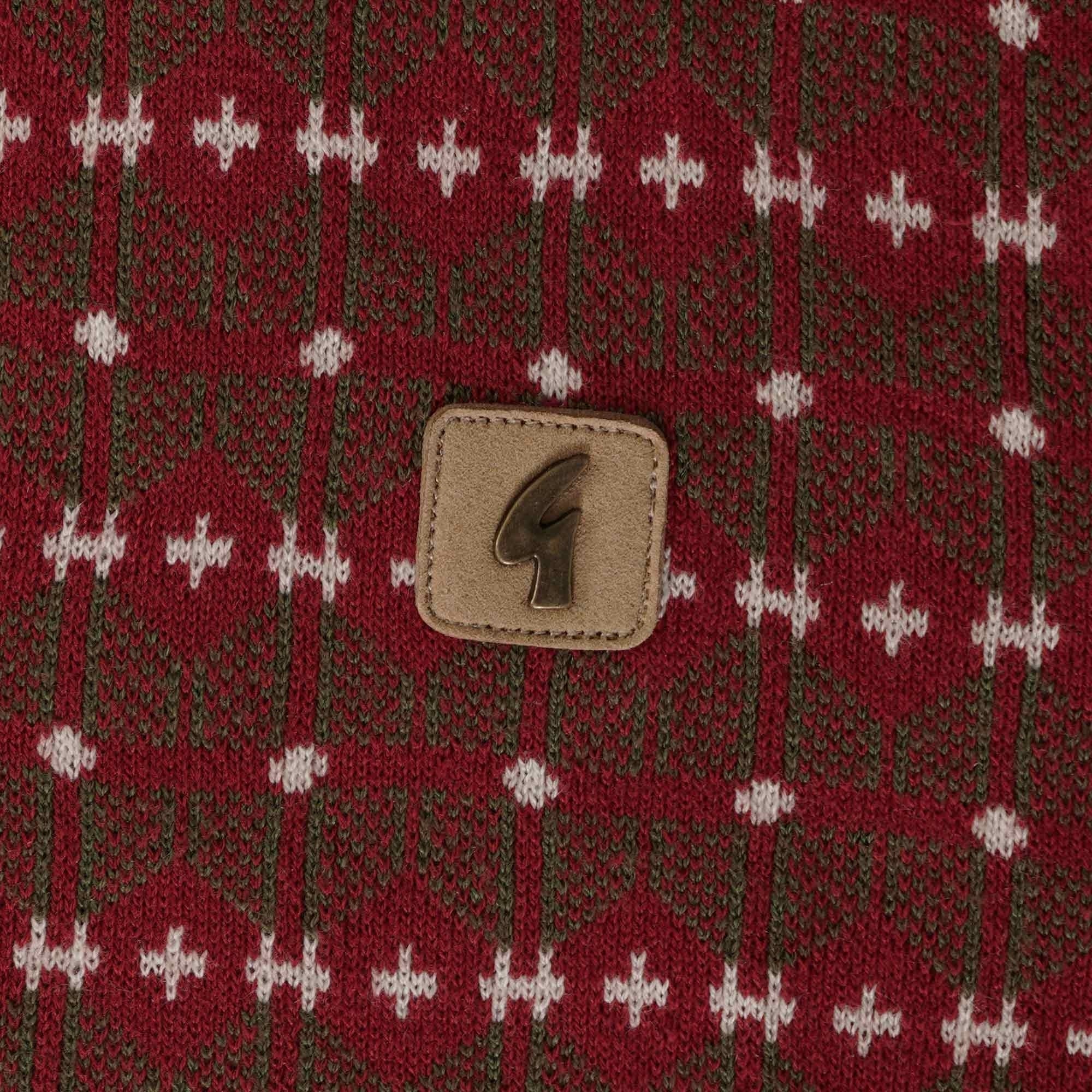 Gabicci Vintage Ernest Polo Shirt- Rosso