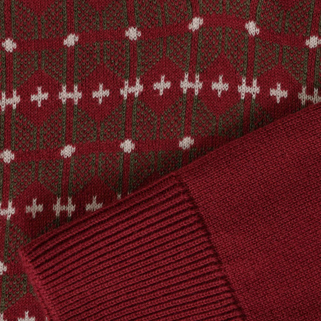 Gabicci Vintage Ernest Polo Shirt- Rosso
