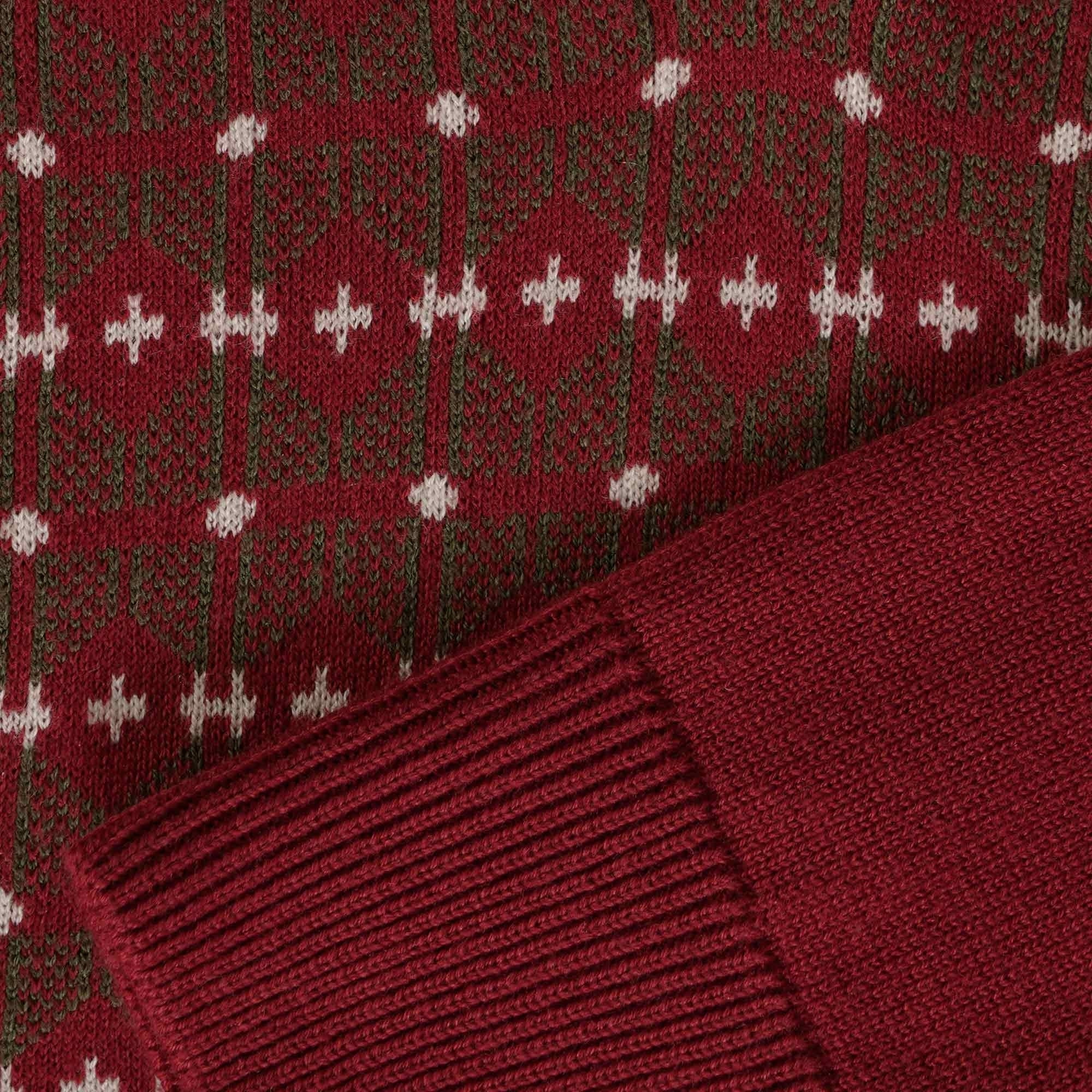 Gabicci Vintage Ernest Polo Shirt- Rosso