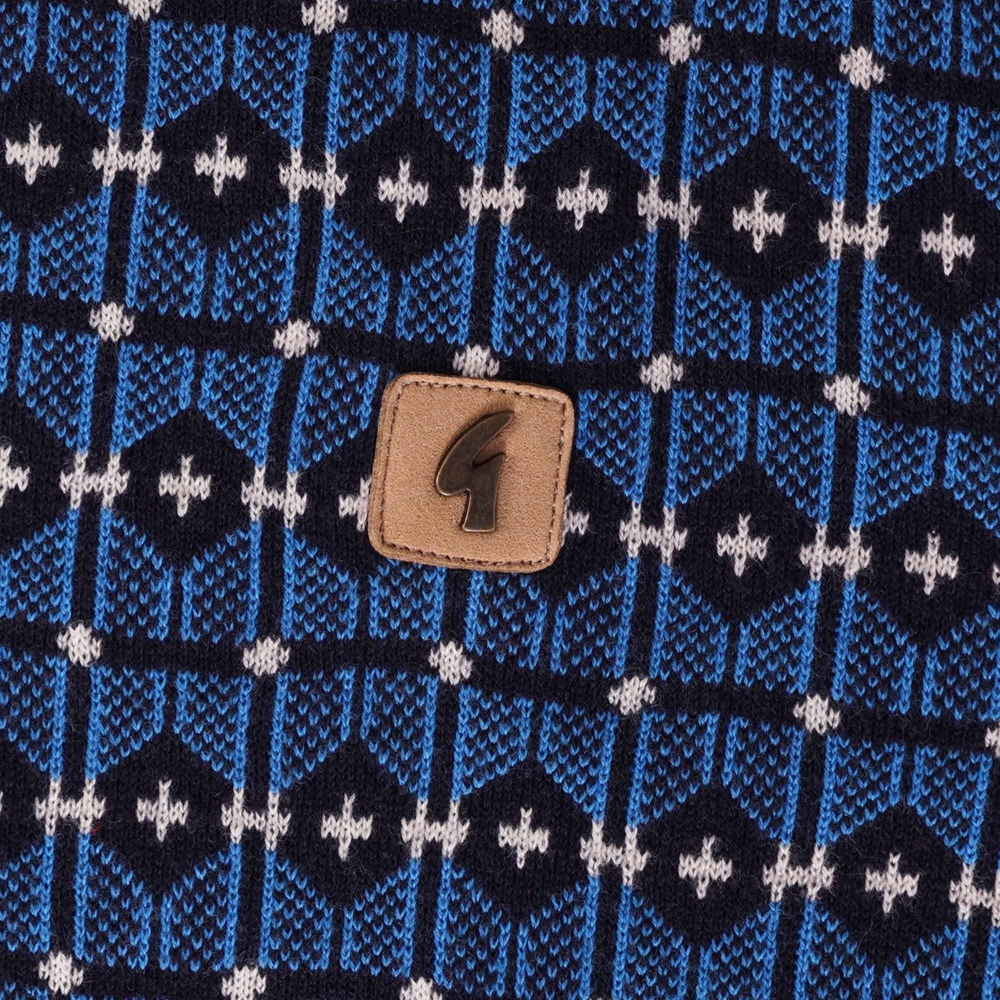 Gabicci Vintage Ernest Polo Shirt- Navy