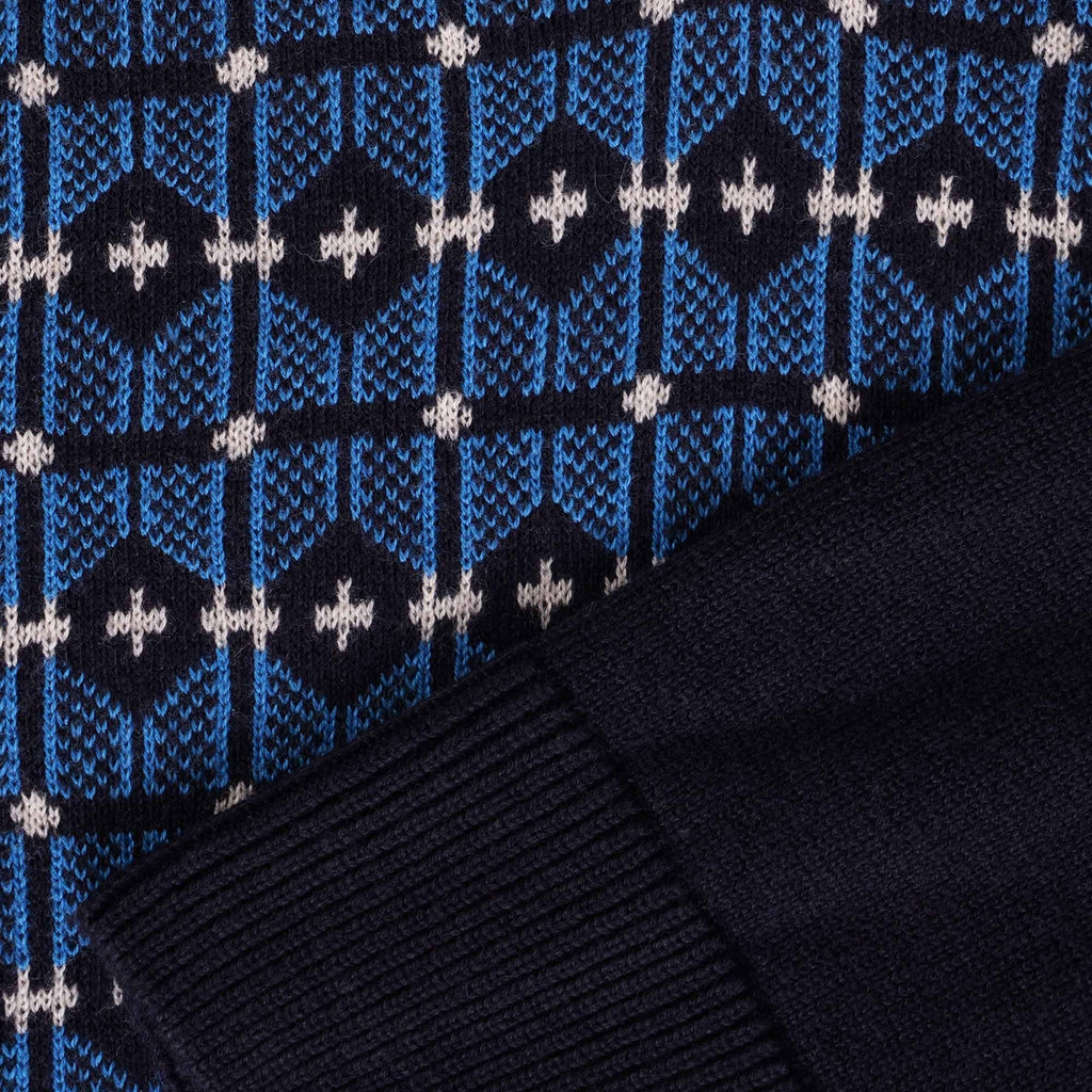 Gabicci Vintage Ernest Polo Shirt- Navy