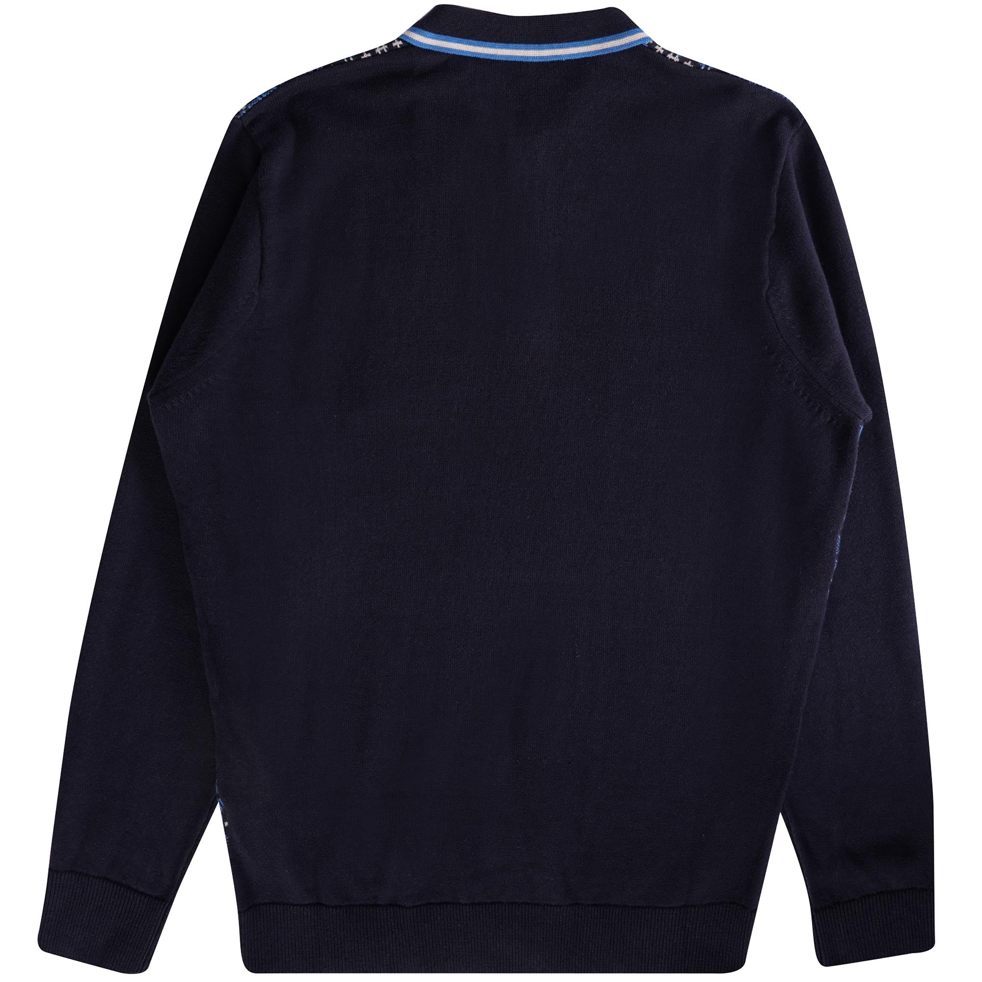 Gabicci Vintage Ernest Polo Shirt- Navy