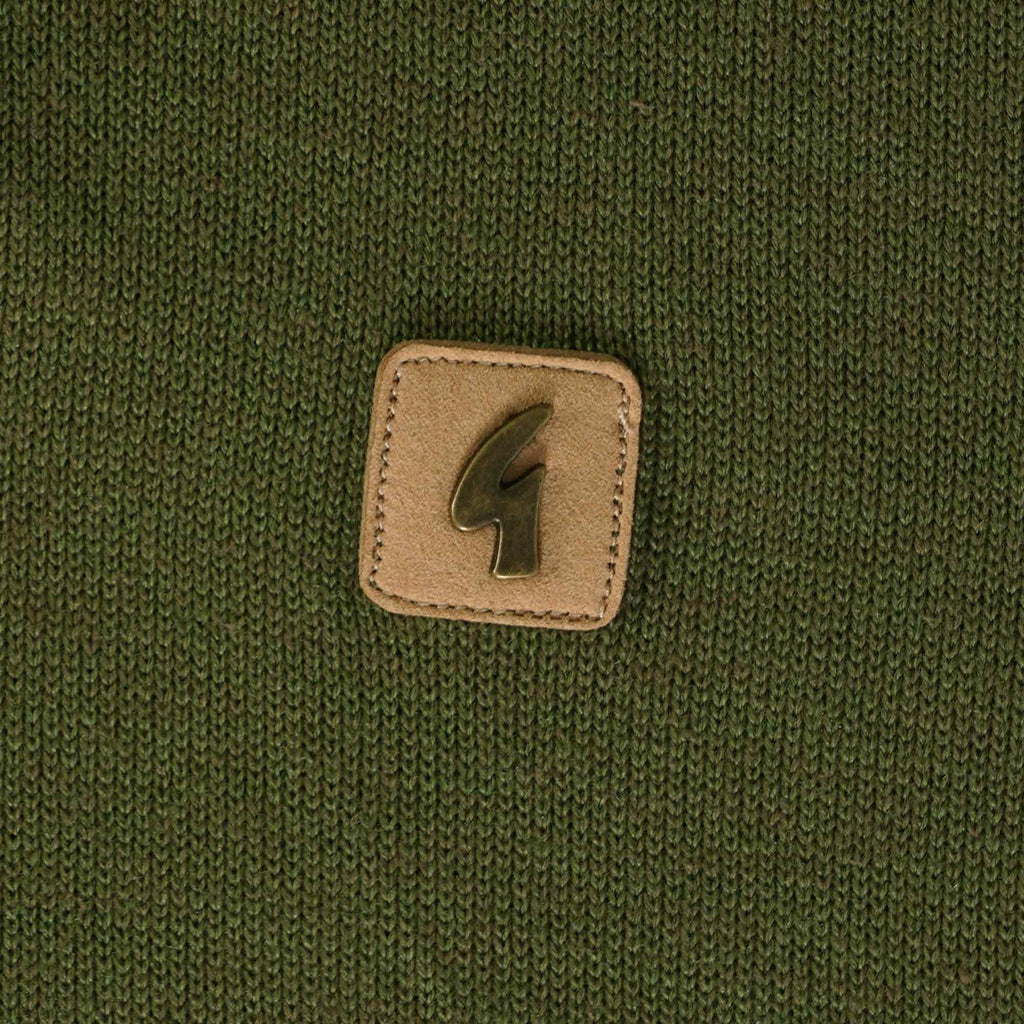 Gabicci Vintage Jackson Knitted Polo Shirt - Olivio