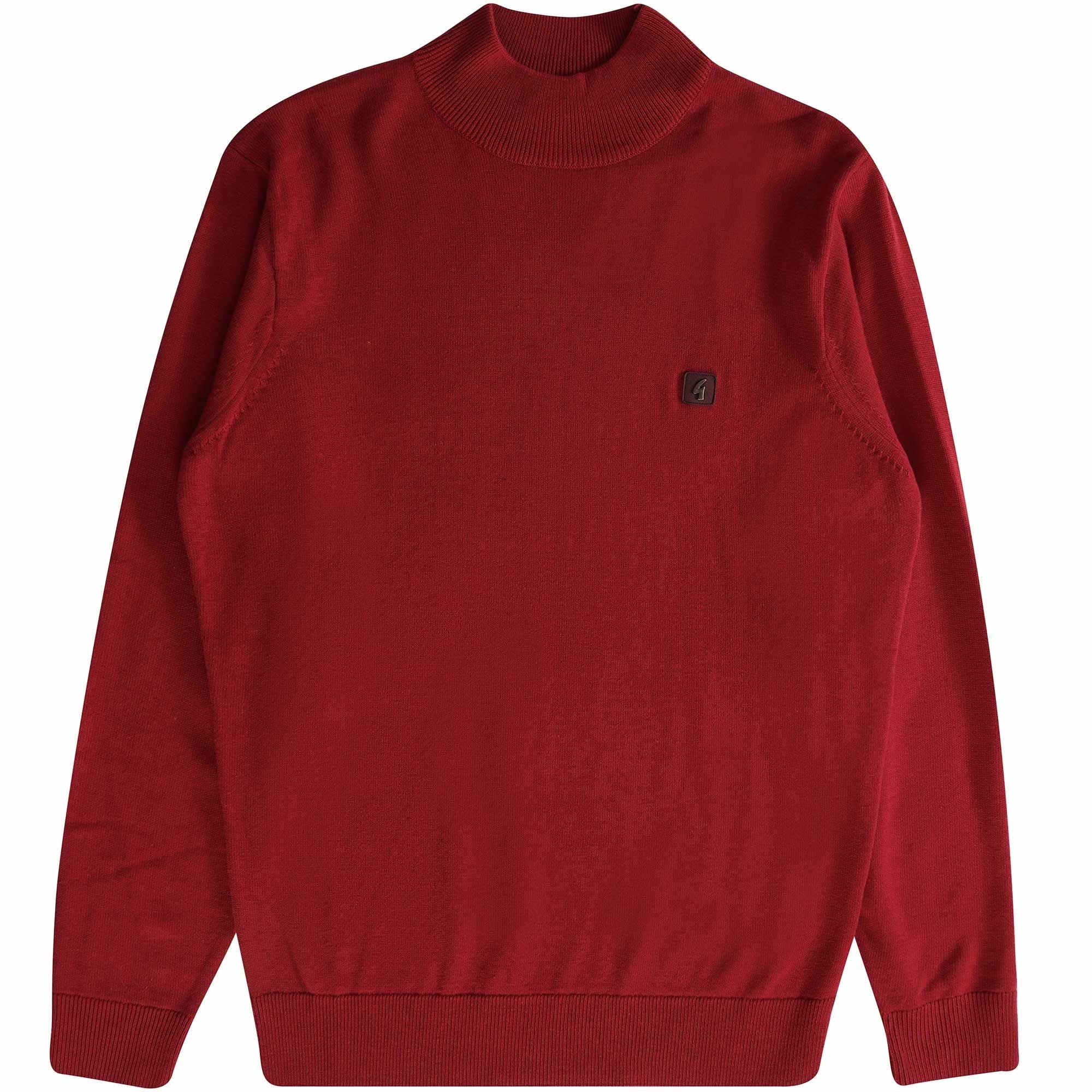 Gabicci Vintage Duke Sweater - Rosso