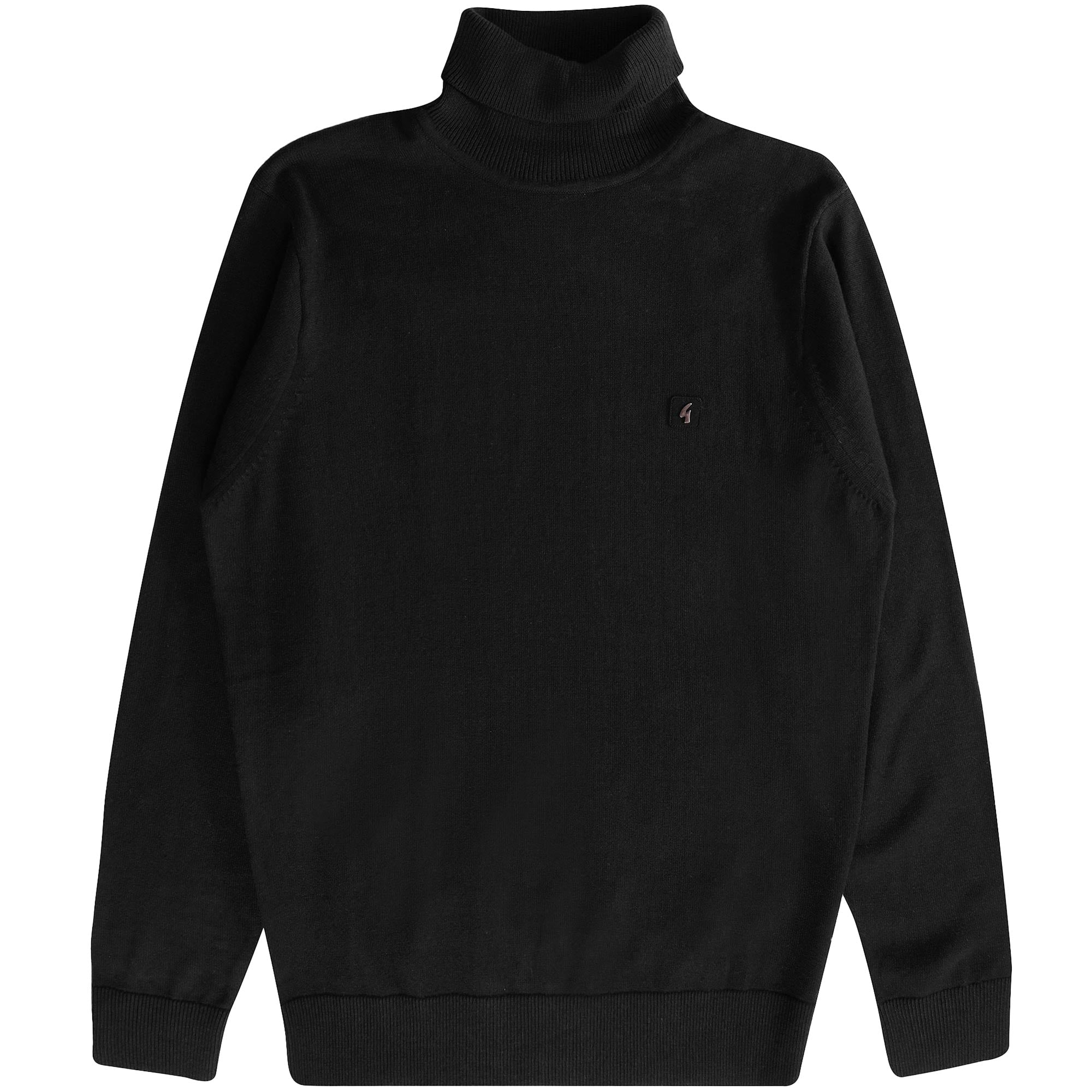 Gabicci Vintage Ricardo Roll Neck Jumper - Black