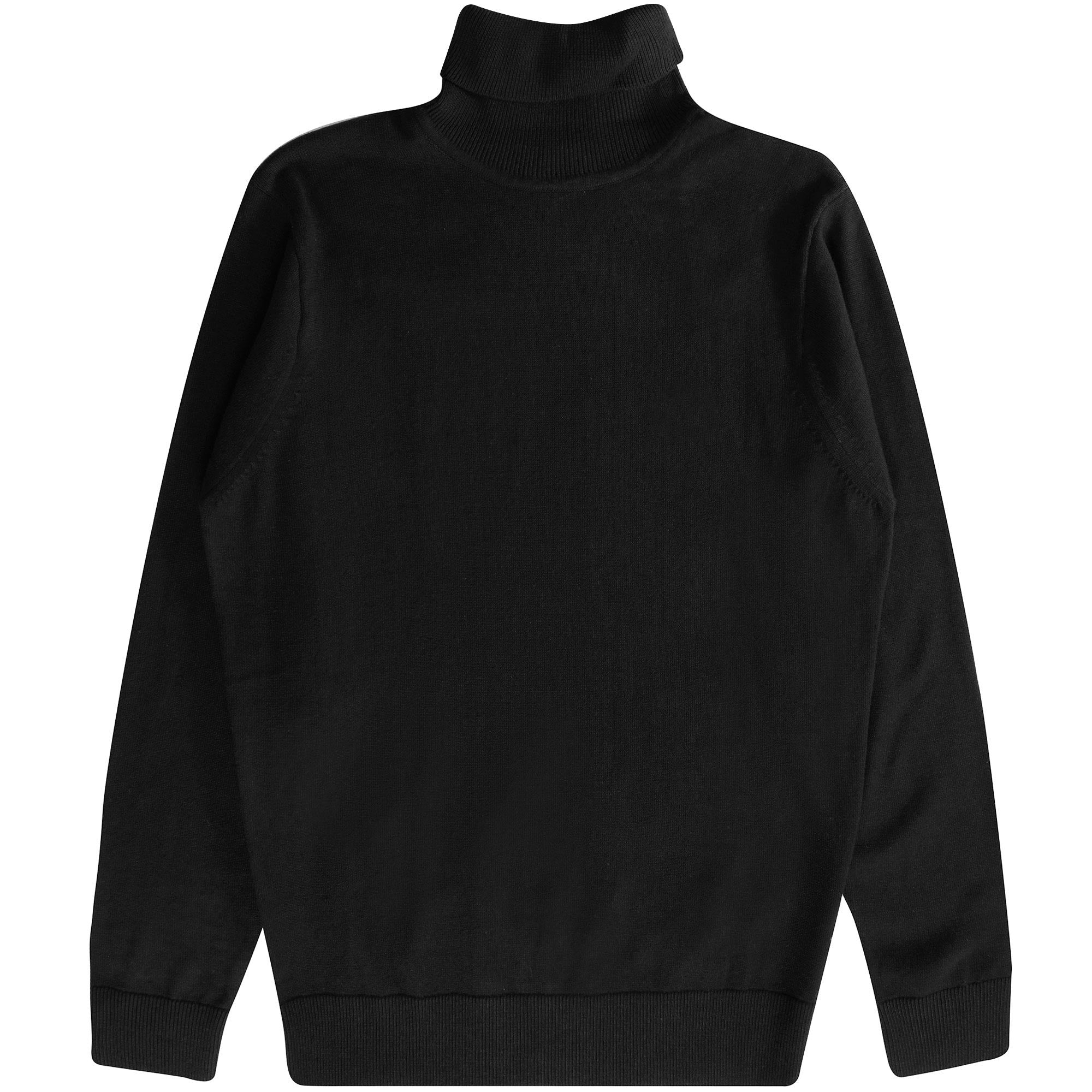 Gabicci Vintage Ricardo Roll Neck Jumper - Black