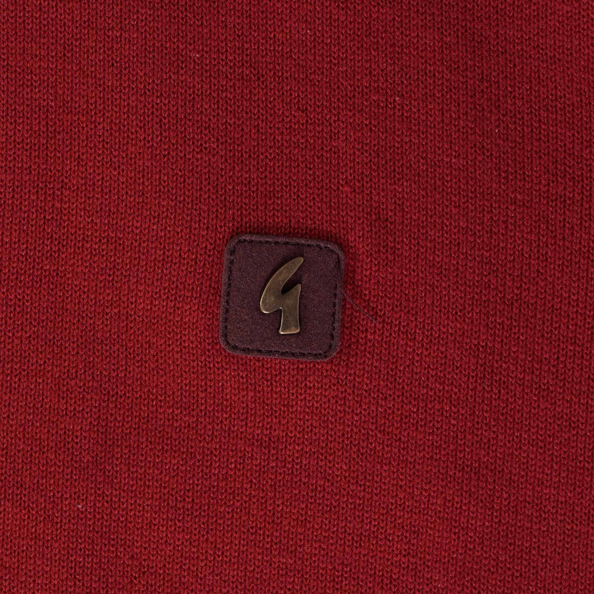 Gabicci Vintage Jackson Short Sleeve Polo Shirt - Rosso