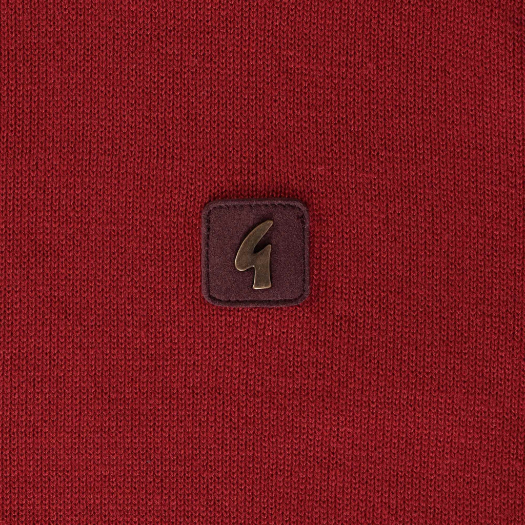 Gabicci Vintage Lineker Polo Shirt - Rosso