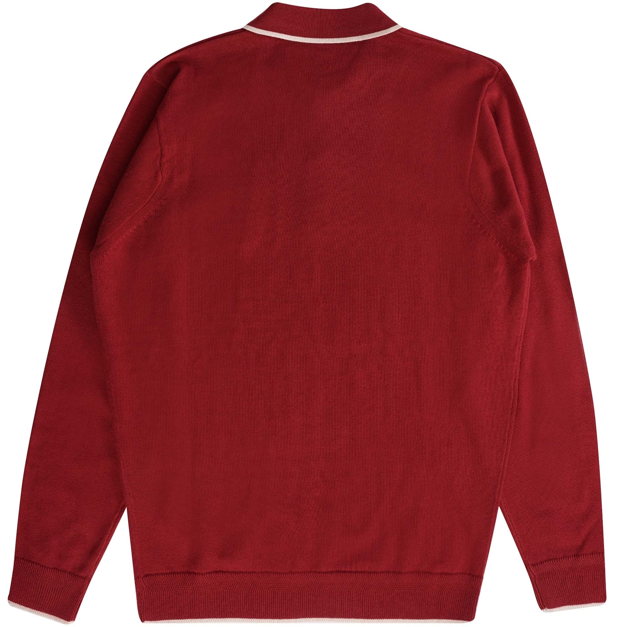 Gabicci Vintage Lineker Polo Shirt - Rosso