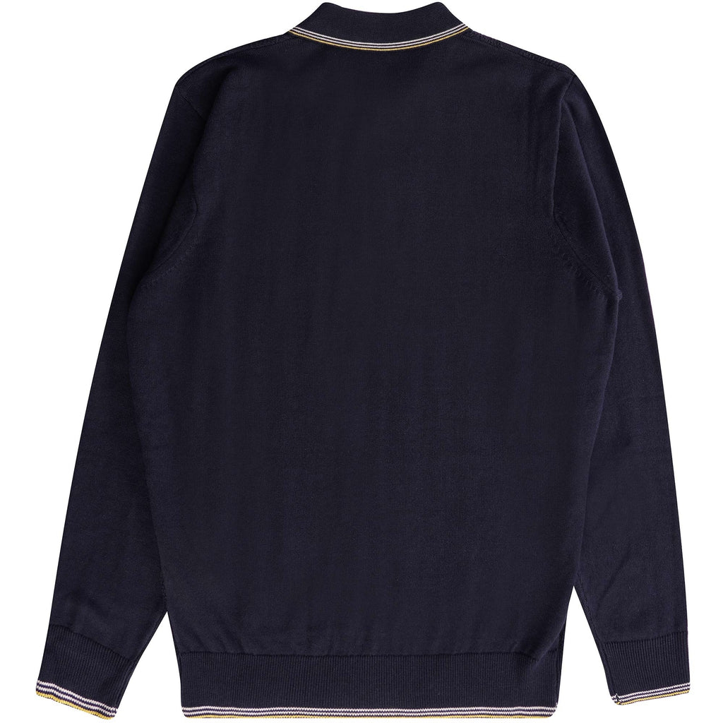 Gabicci Vintage Cannavale Knit Polo Top - N010