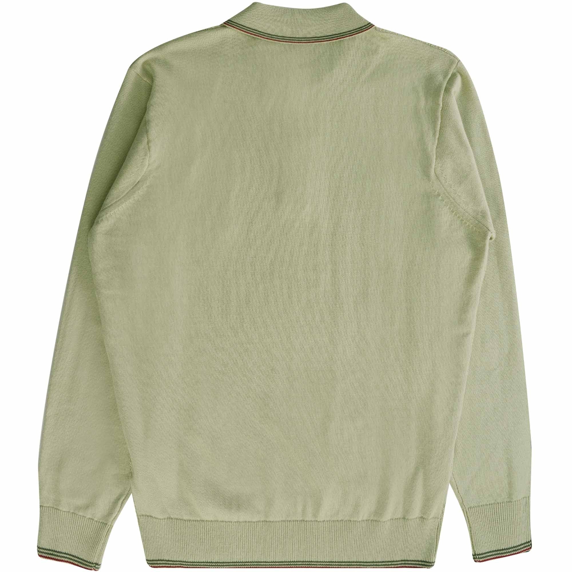 Gabicci Vintage Cannavale Knit Polo Top - Dew